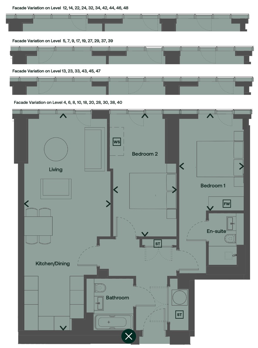 Plot 0401,, Contour, Manchester floorplan