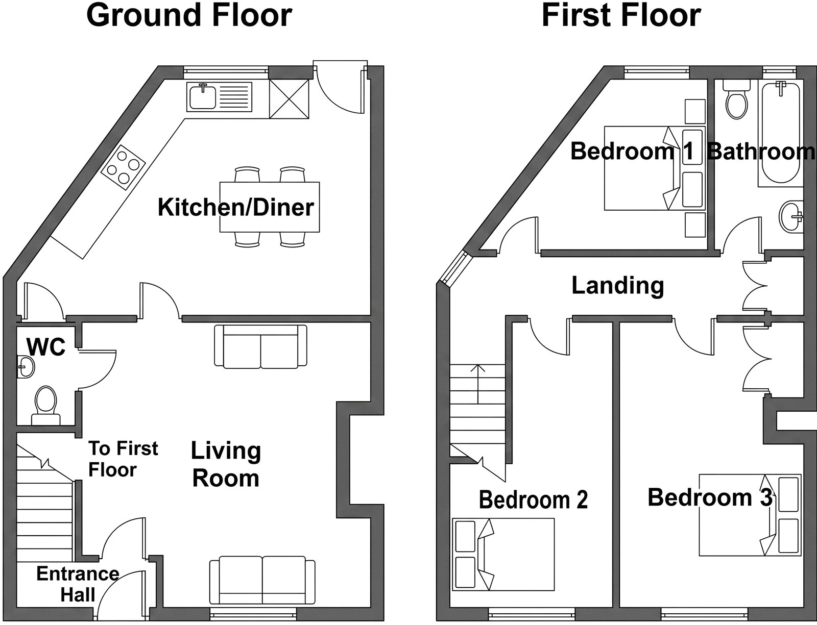 268, Roundthorn Road, Greater Manchester floorplan