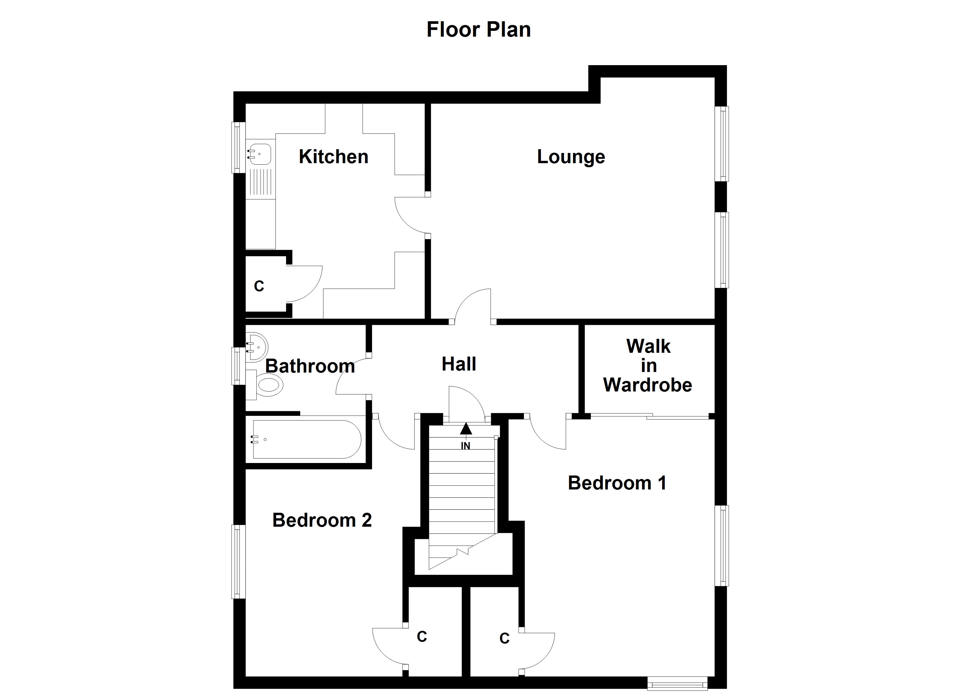 2 Bedrooms Flat for sale in Erskine Square, Dunfermline KY11