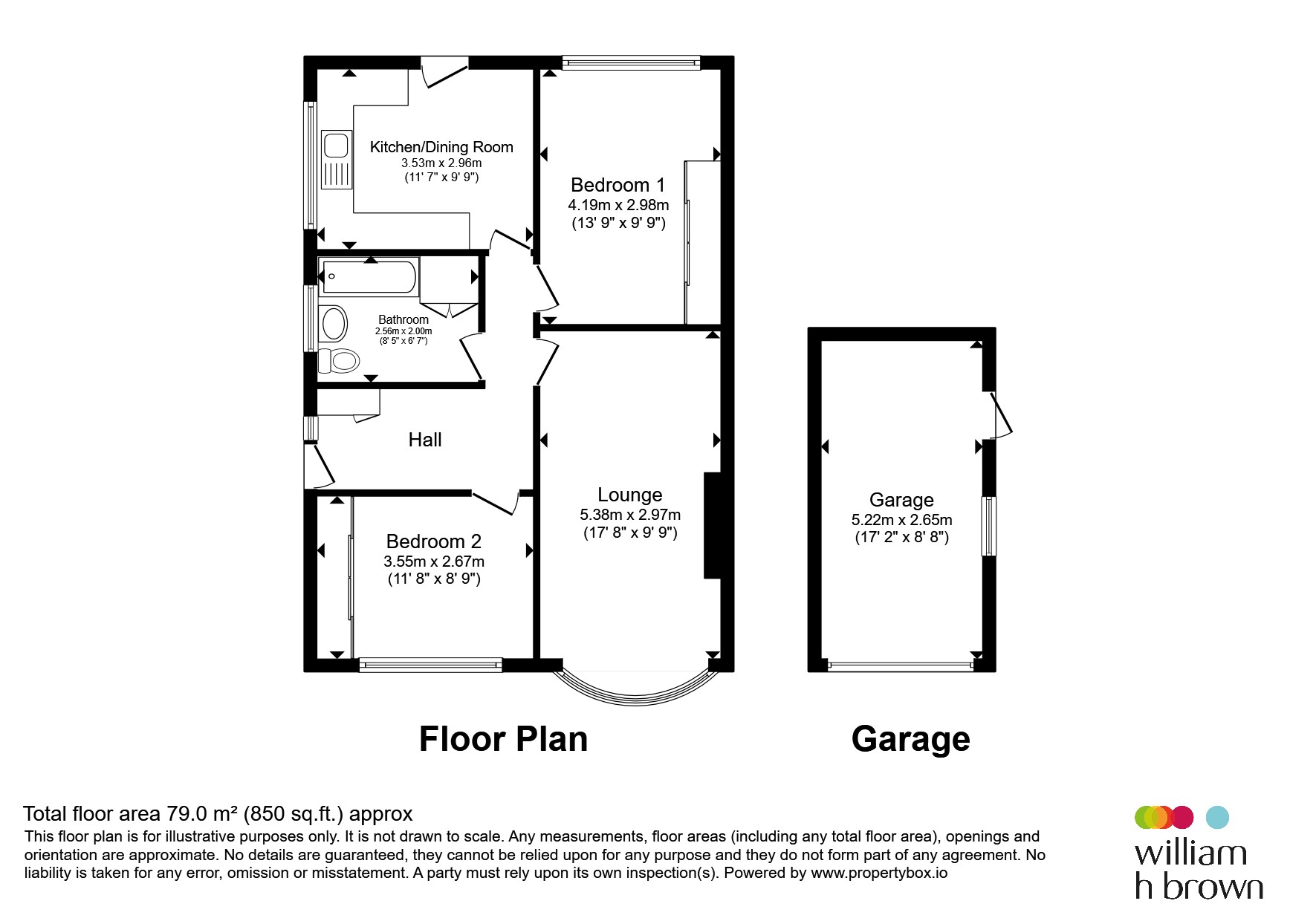 86, Brecks Lane, DONCASTER floorplan