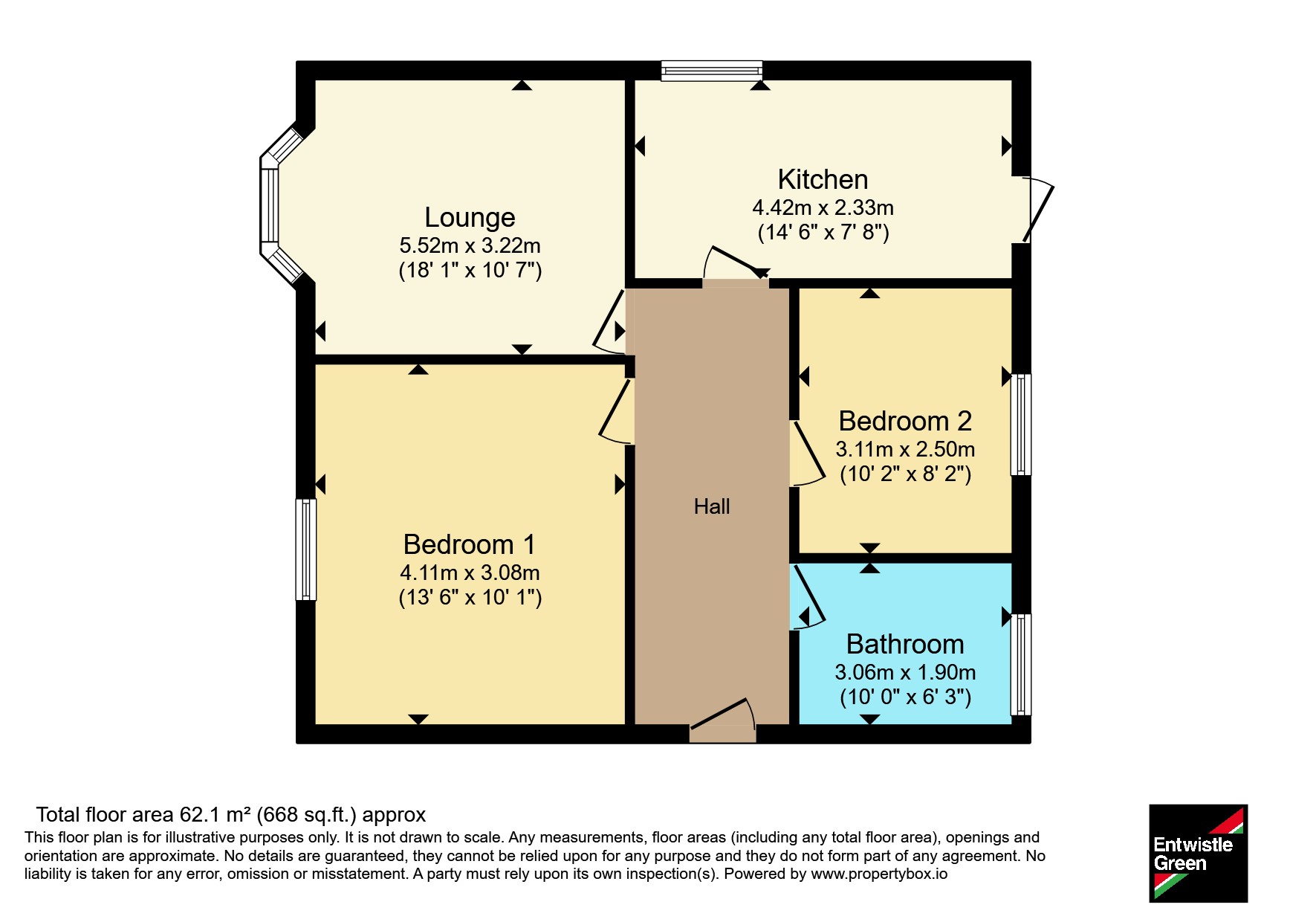 Western Avenue, Liverpool floorplan