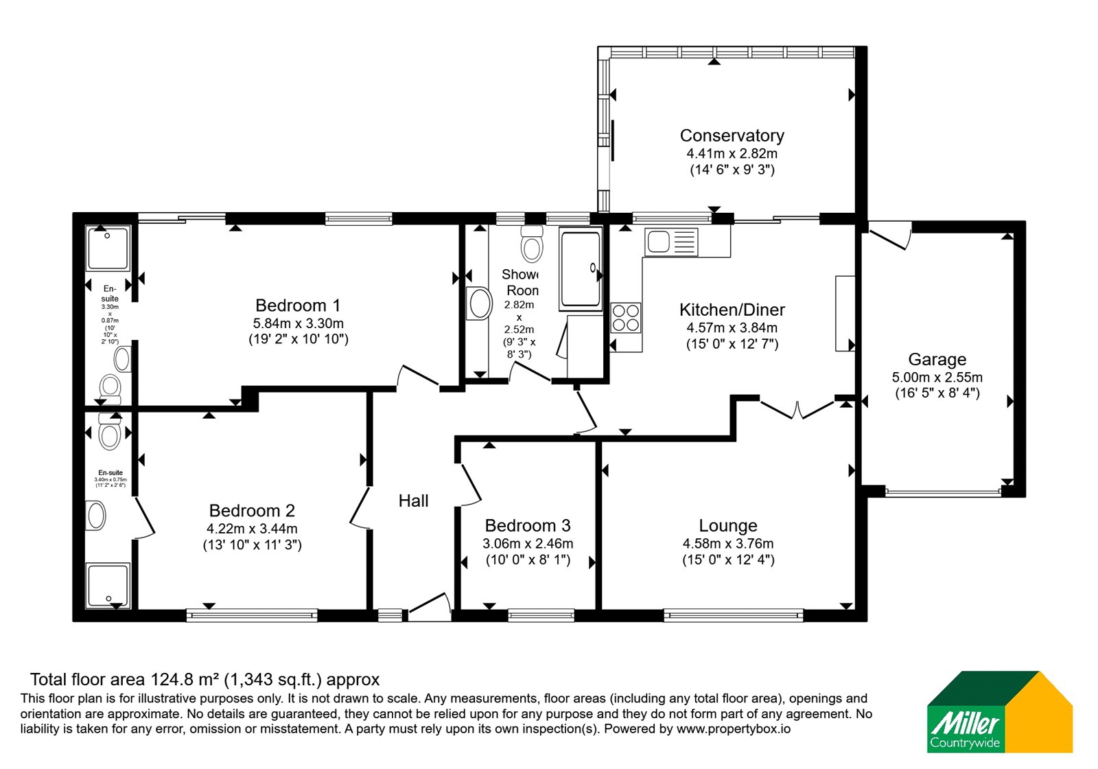 Carter Lodge,, Rosudgeon, Cornwall floorplan