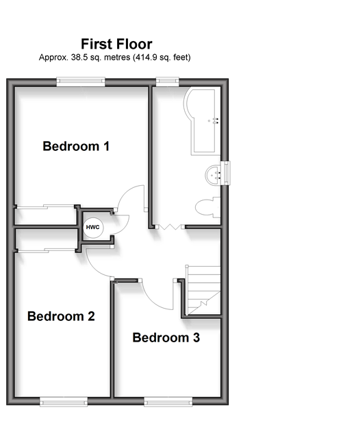 St. James Close Warden, Sheerness floorplan