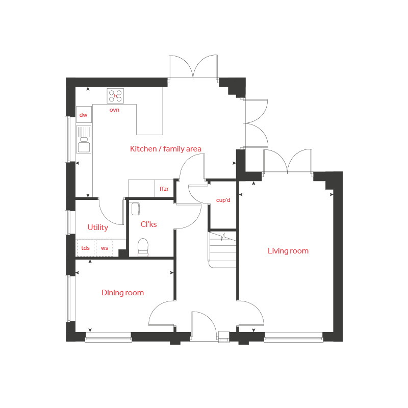 14, St James Road, Gateshead floorplan