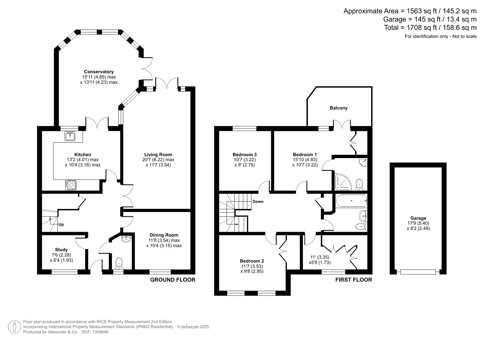64, Aris Way, Buckinghamshire floorplan