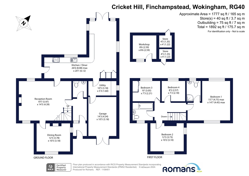 7, Cricket Hill, Wokingham floorplan