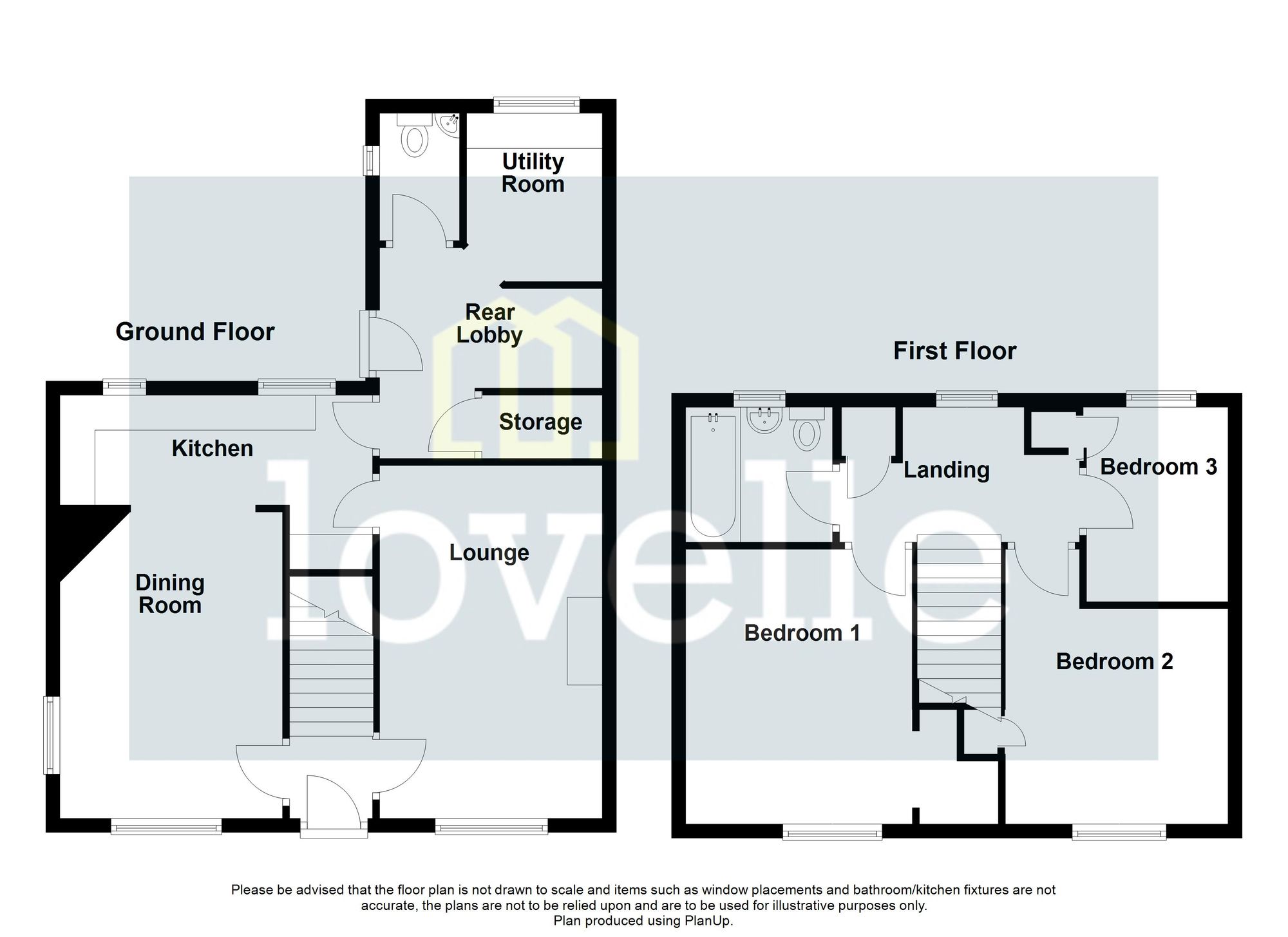 3 East Row, Louth floorplan