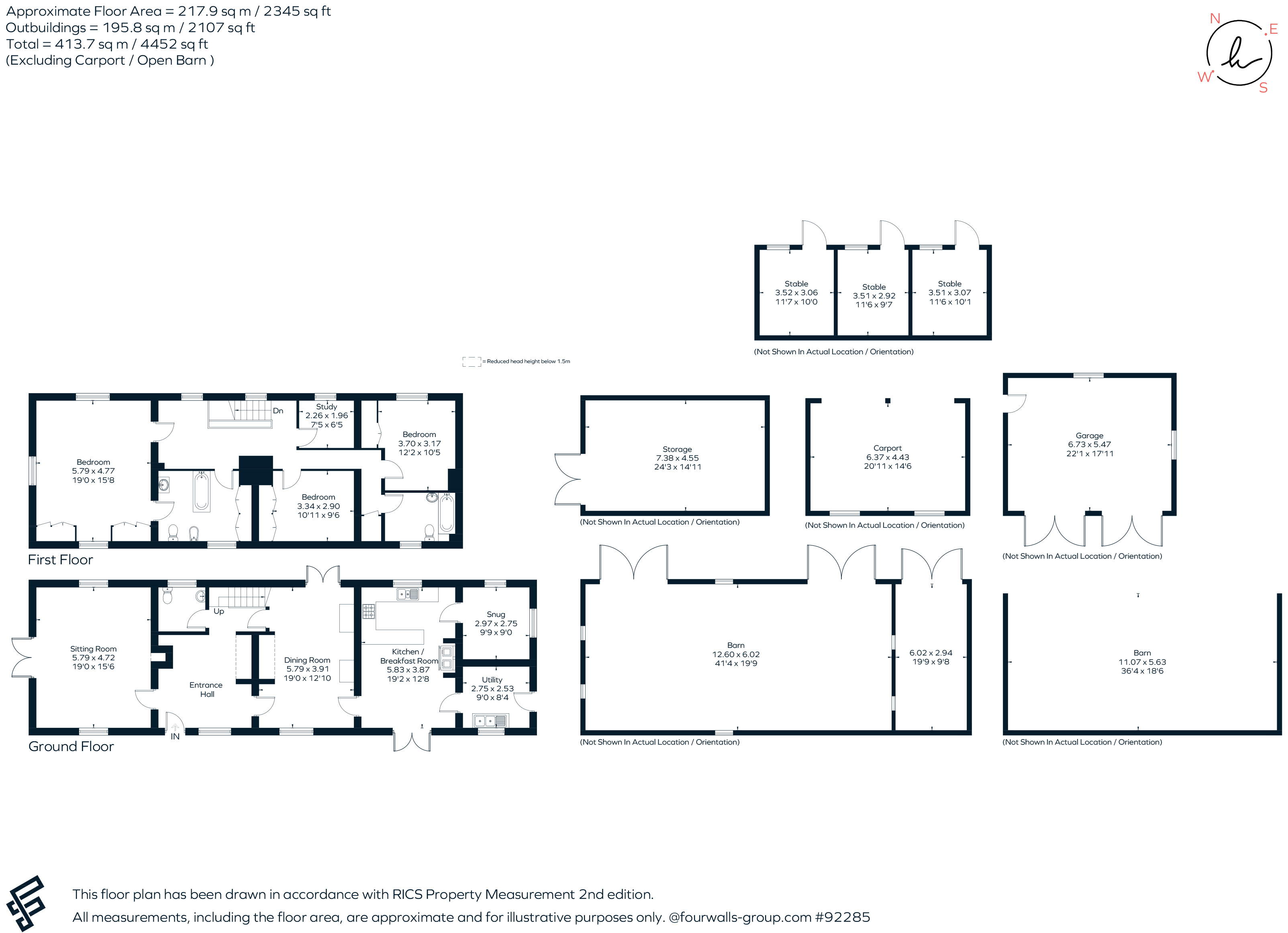 Meadow Farm, East Chisenbury, Pewsey floorplan