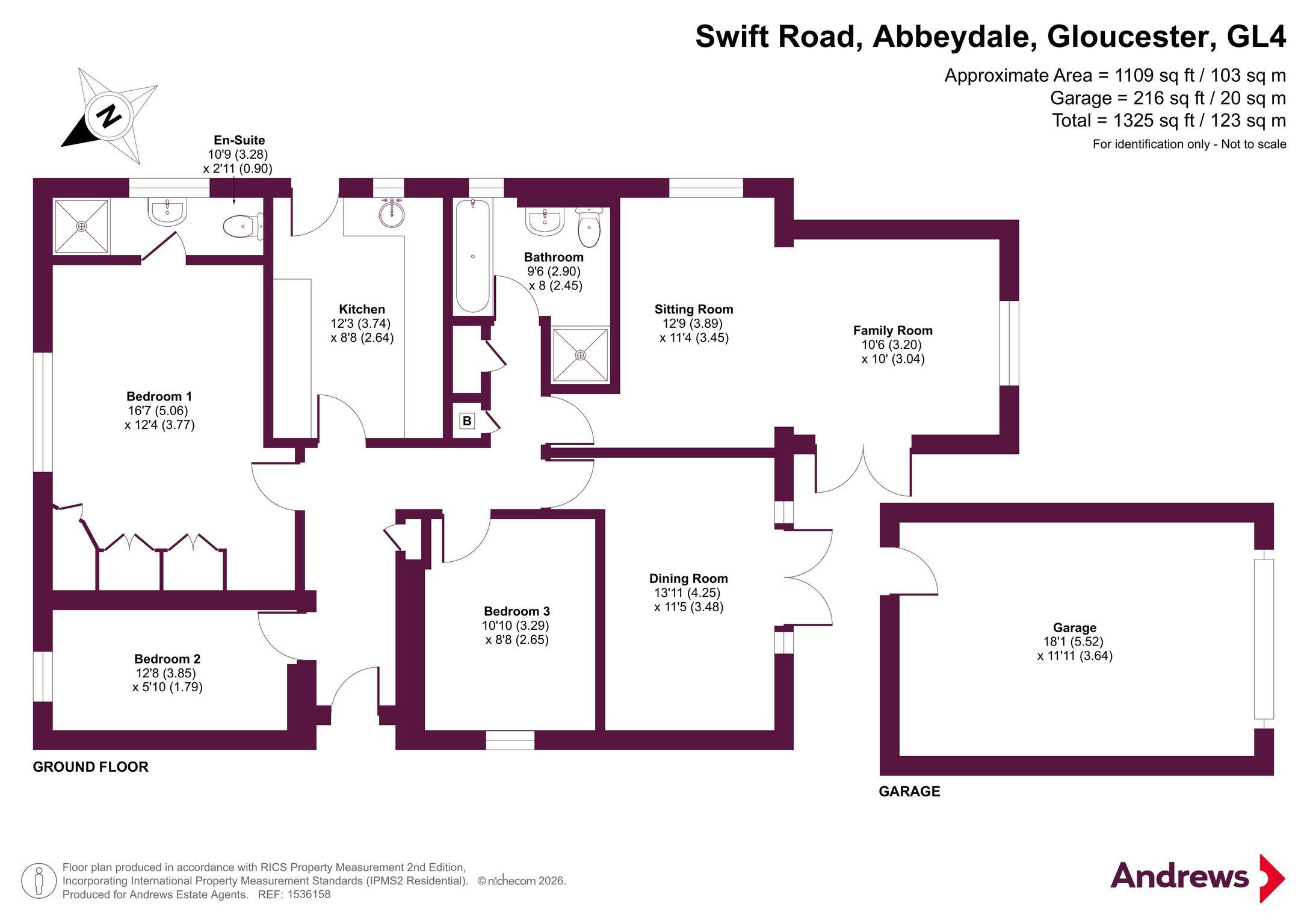 Swift Road, Gloucester floorplan