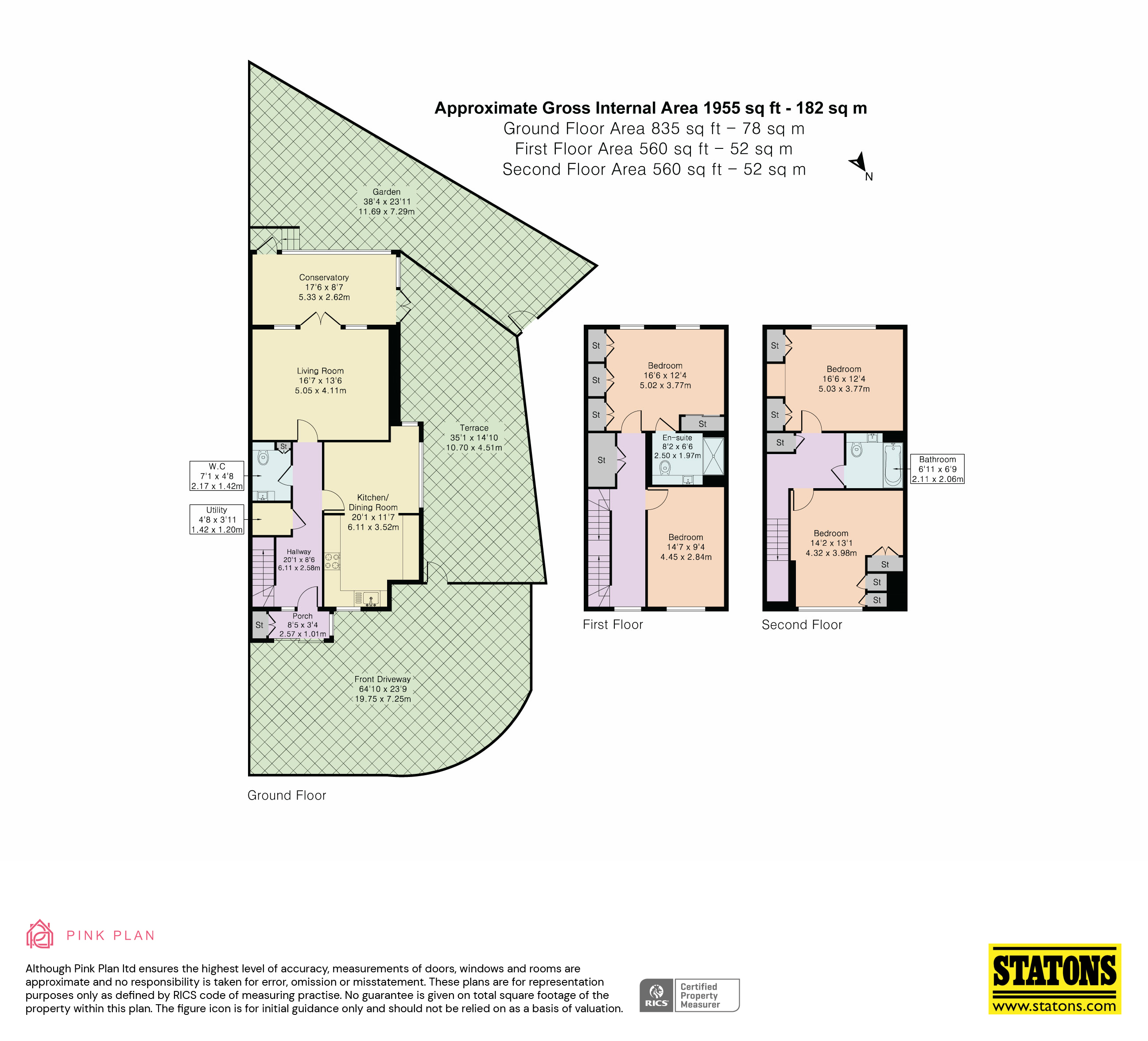 23, Cornell Gardens, Barnet floorplan