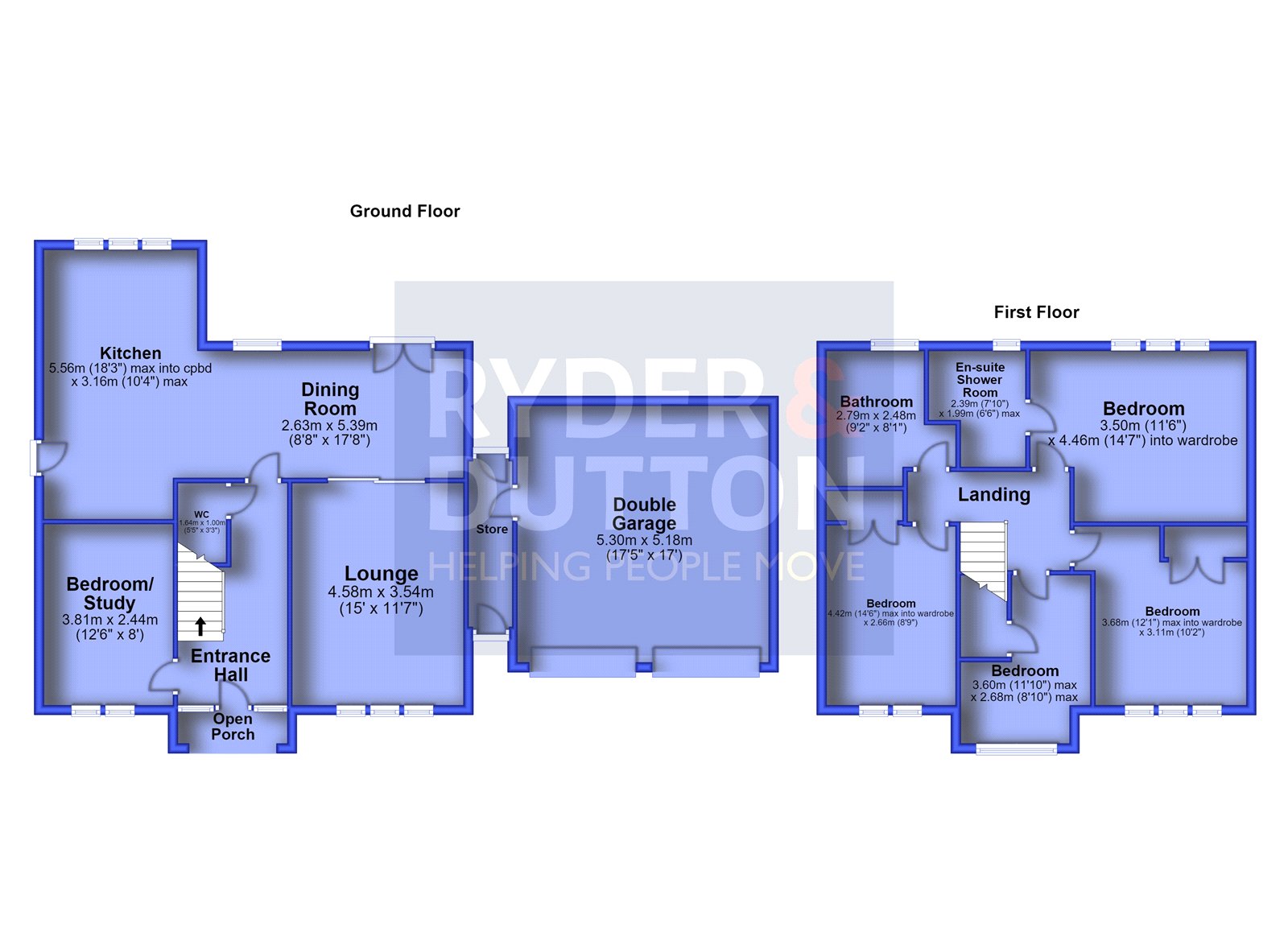 4, Range Lane, Saddleworth floorplan