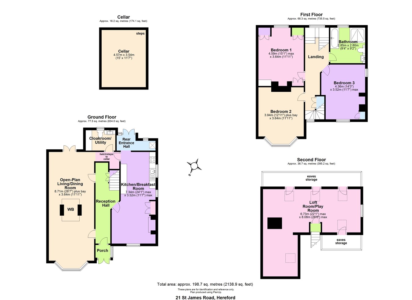 St James Road, Hereford HR1, 4 bedroom property for sale 66961002