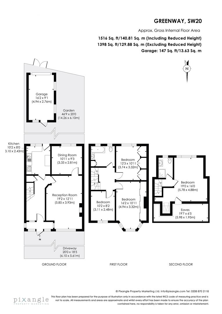 Greenway, Raynes Park floorplan