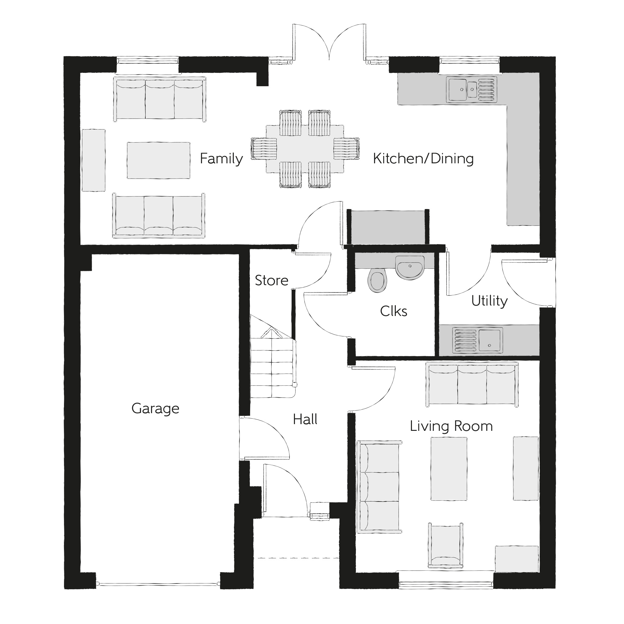 103, Rush Green Road, Lymm floorplan