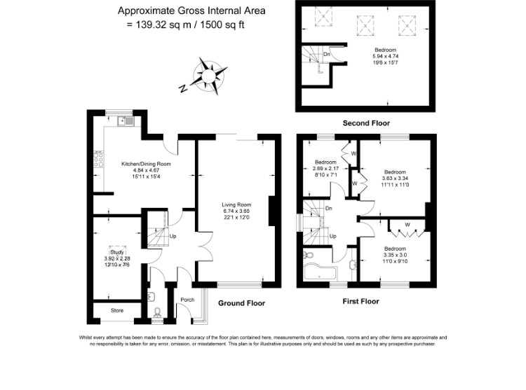 25, Brickle Lane, Banbury floorplan