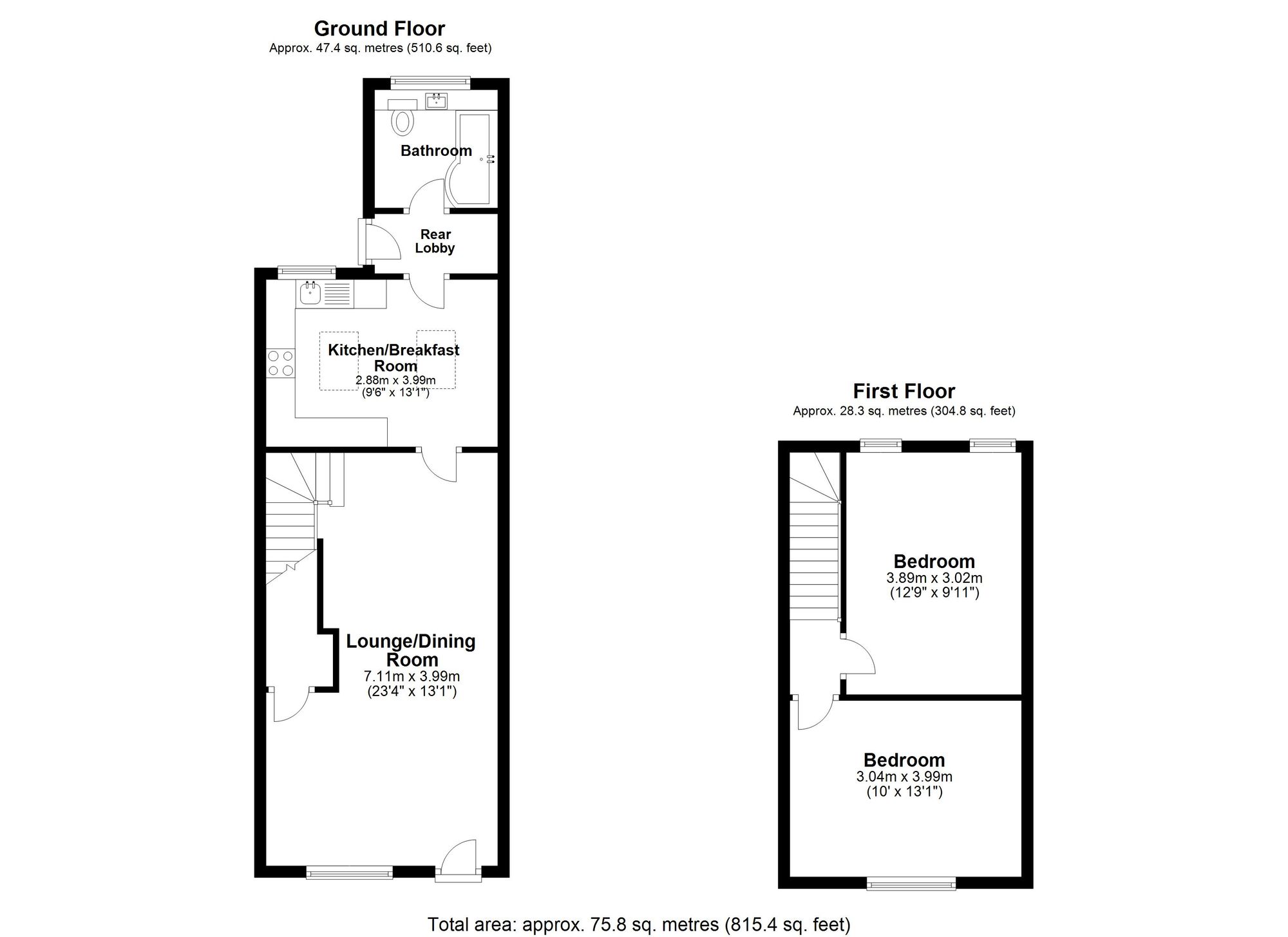 26 Jennings Street, Swindon floorplan
