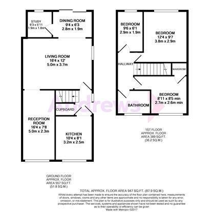 3 Bedrooms  to rent in Marsh Gardens, Cheltenham, Gloucestershire GL51