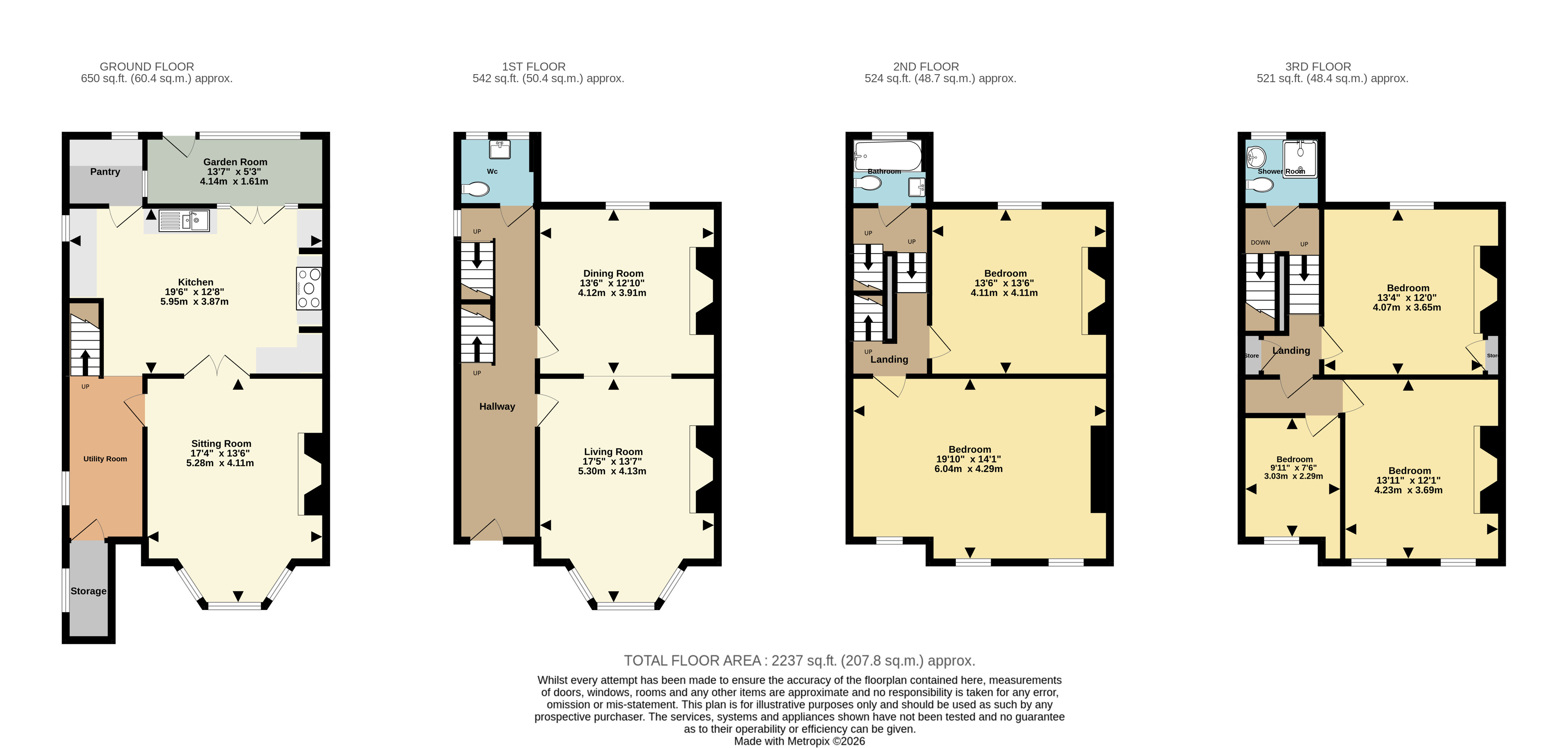15, Carlton Avenue, Ramsgate floorplan