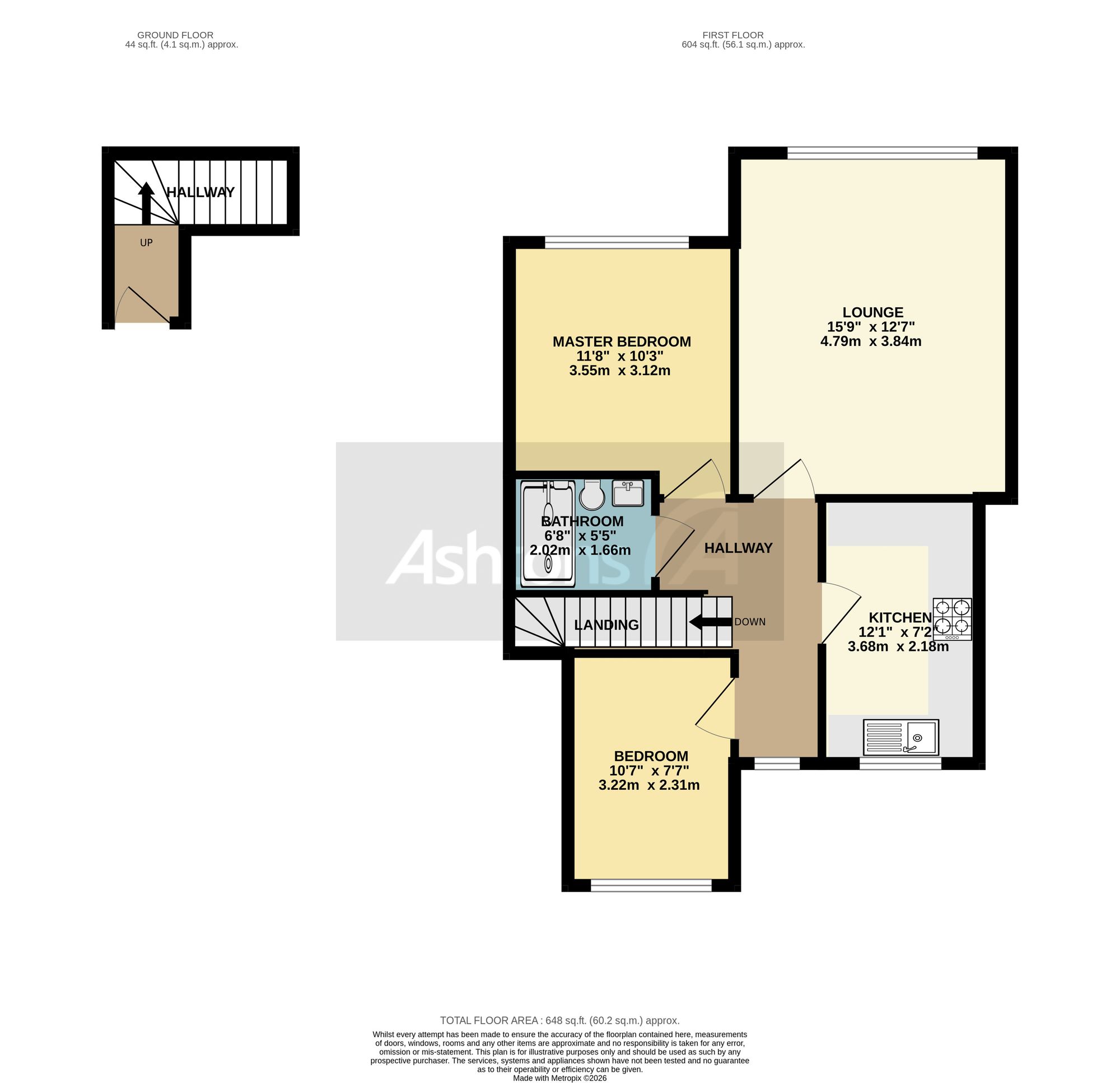 6 Foxdale Court, Warrington floorplan