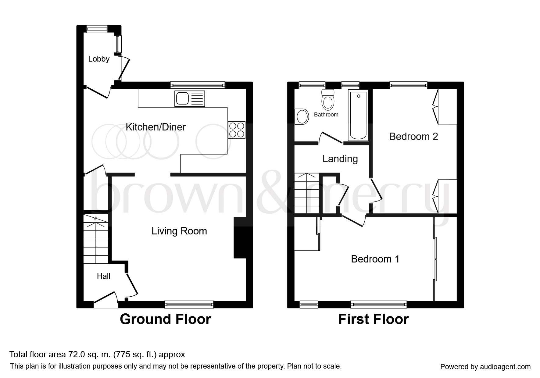 2 Bedrooms Terraced house for sale in Chambersbury Lane, Hemel Hempstead HP3