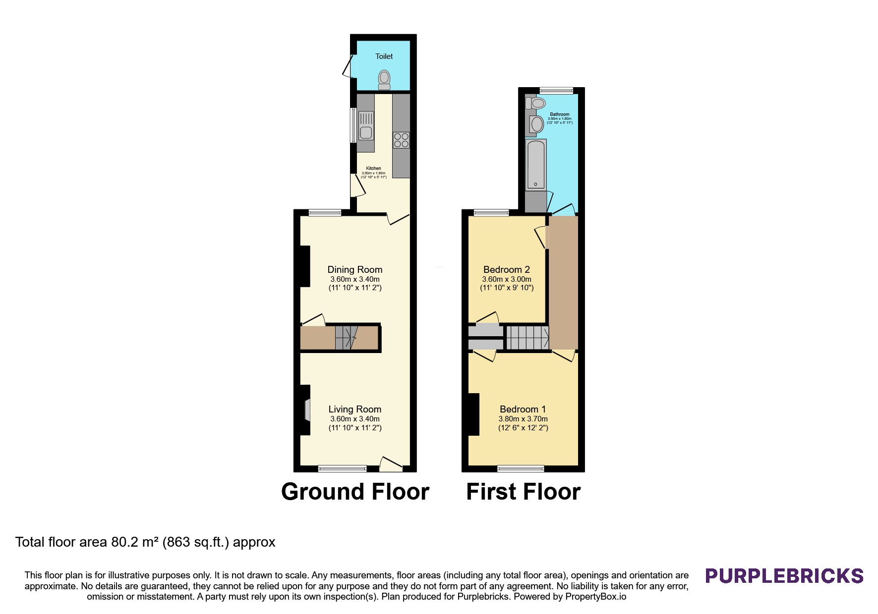 Bassett Street, Leicester floorplan