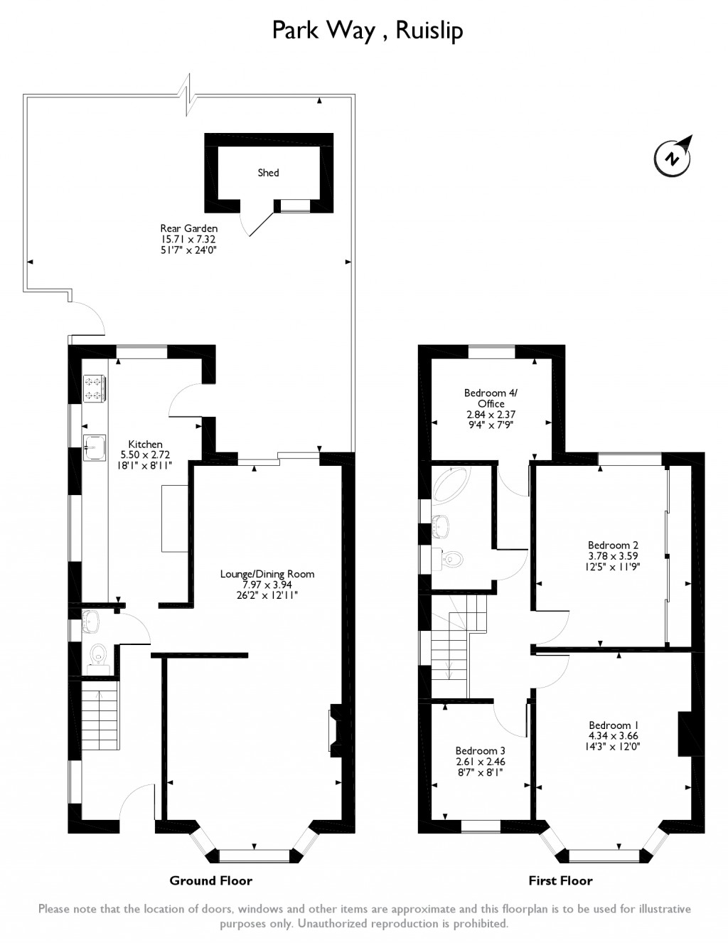 4 Bedrooms Semi-detached house for sale in Park Way, Ruislip HA4