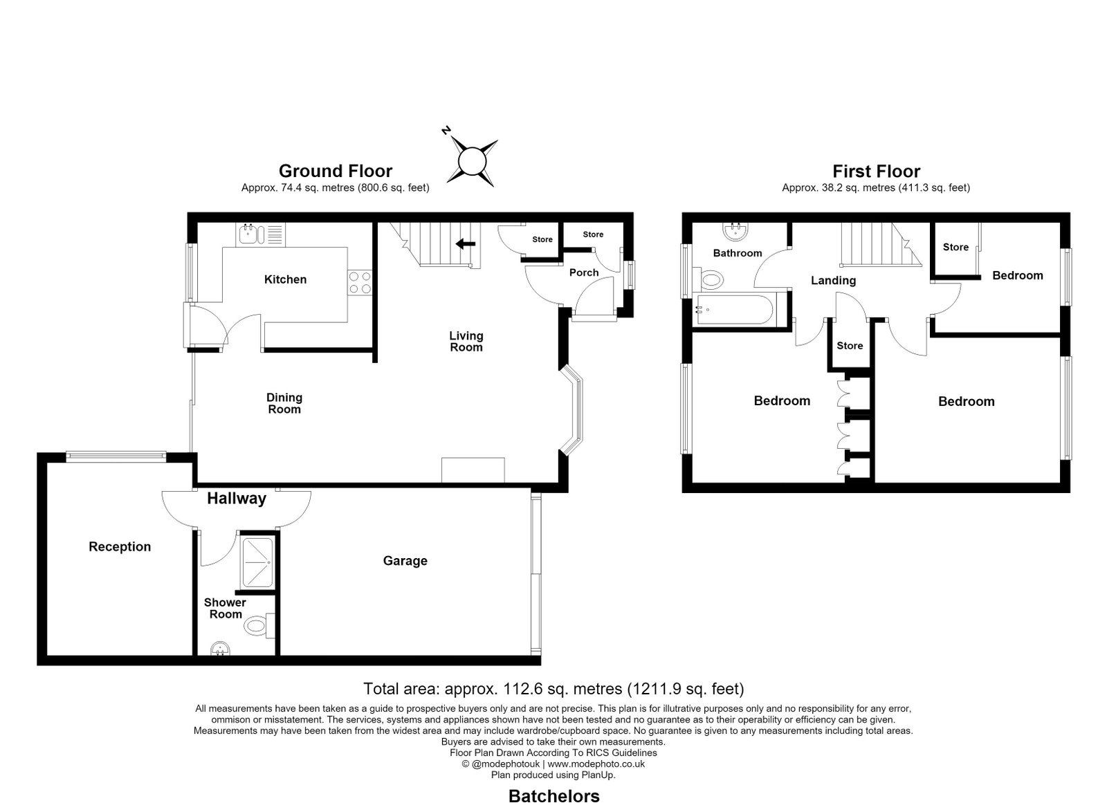 38, Batchelors, Puckeridge floorplan