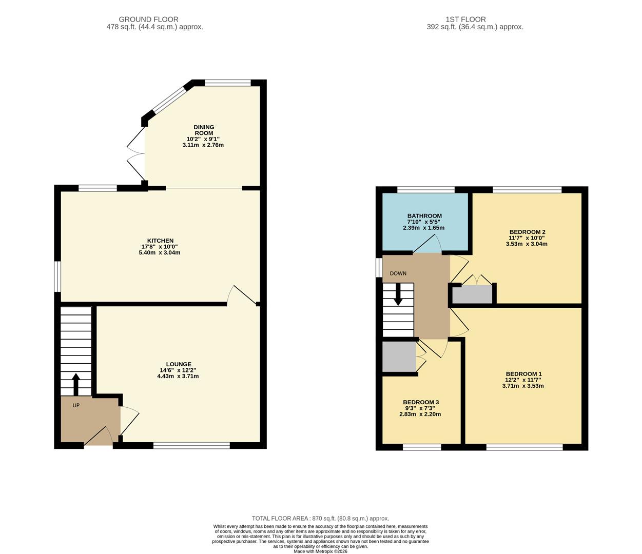 37, St. Hybalds Grove, Brigg floorplan