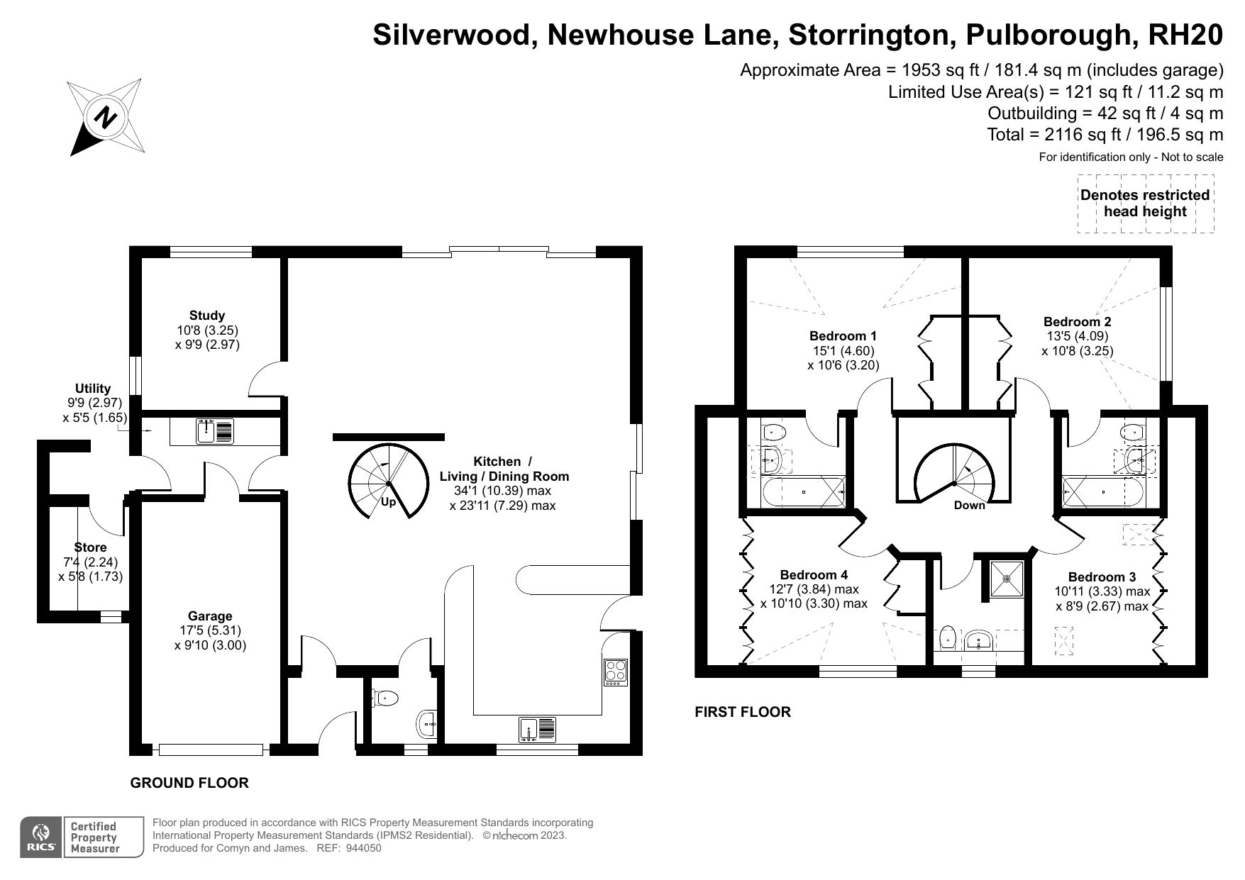 Silverwood,, Newhouse Lane, Pulborough floorplan