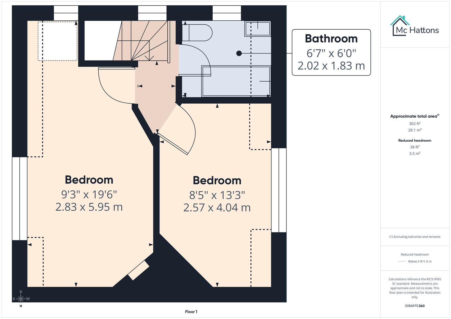 20, Beach Road, Porthcawl floorplan