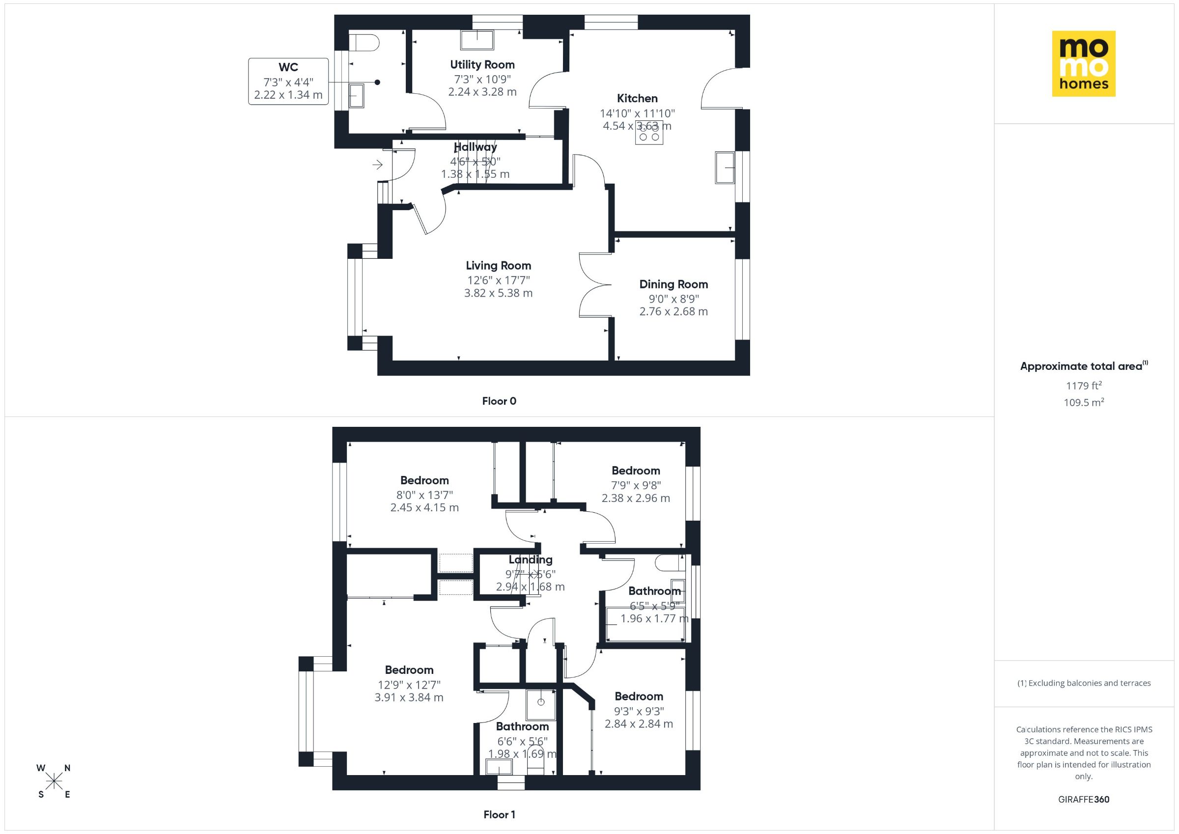 6 General Roy Way, Carluke floorplan