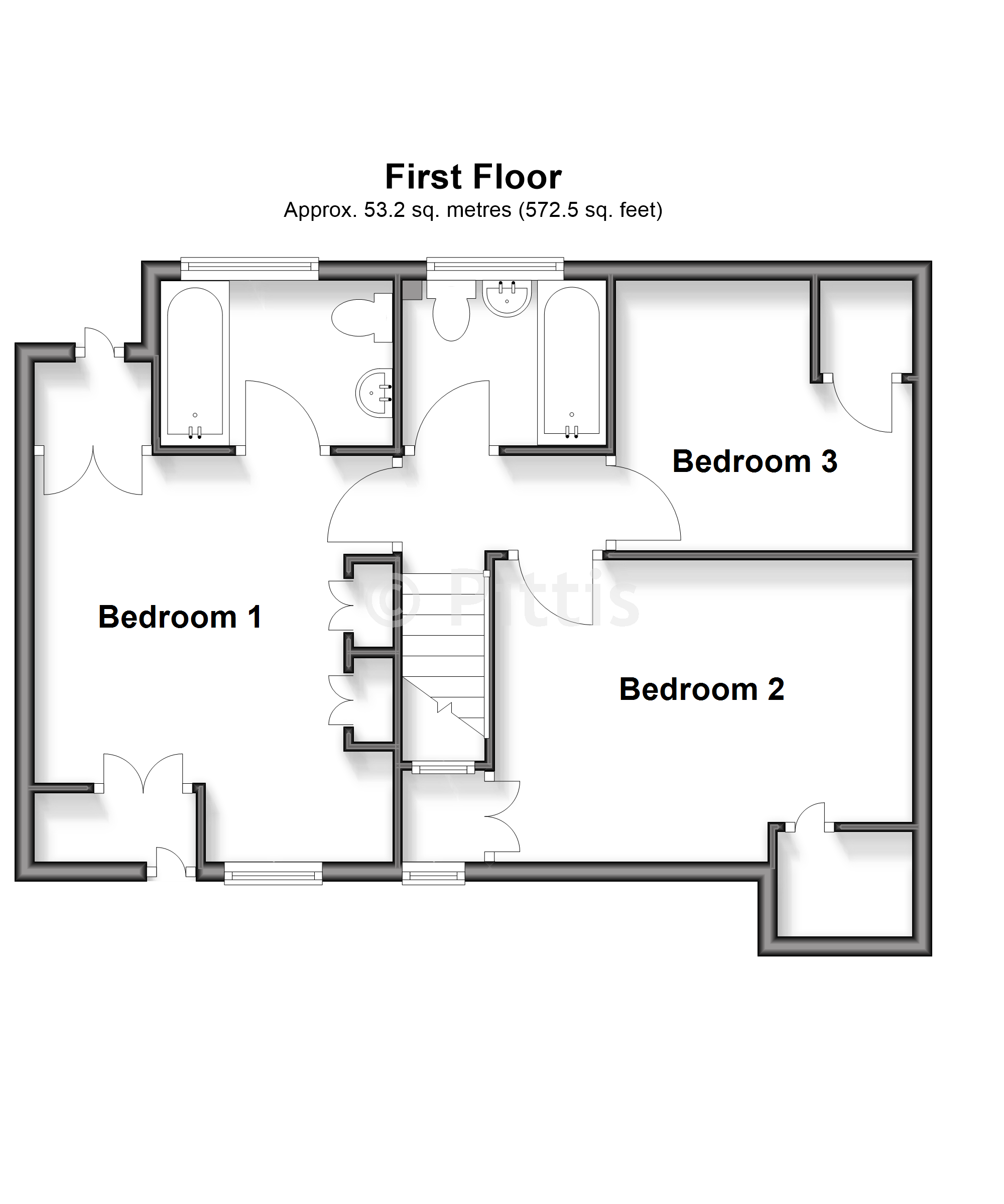 125, Staplers Road, Newport floorplan