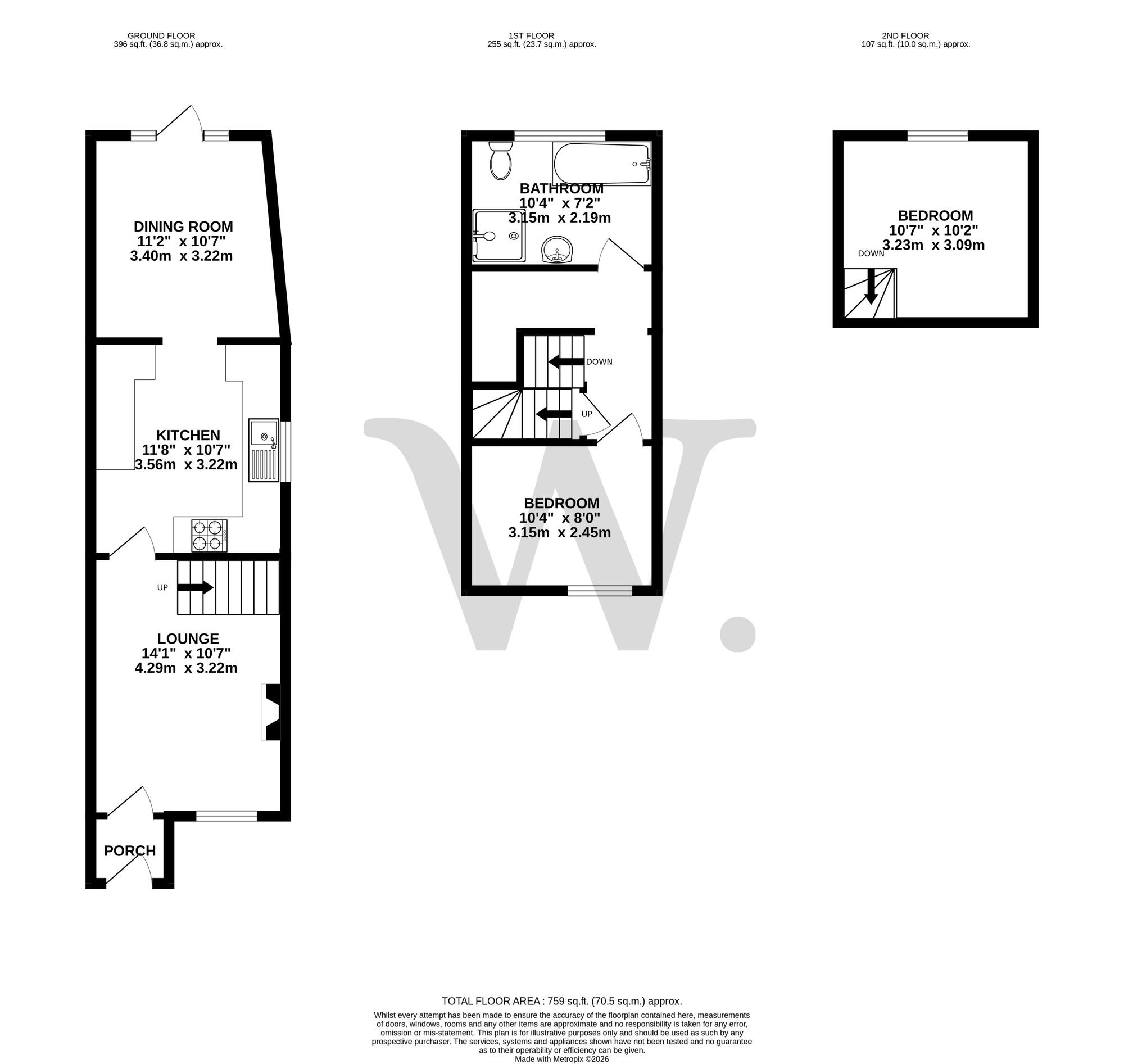 60 Drayton High Road, Norwich floorplan
