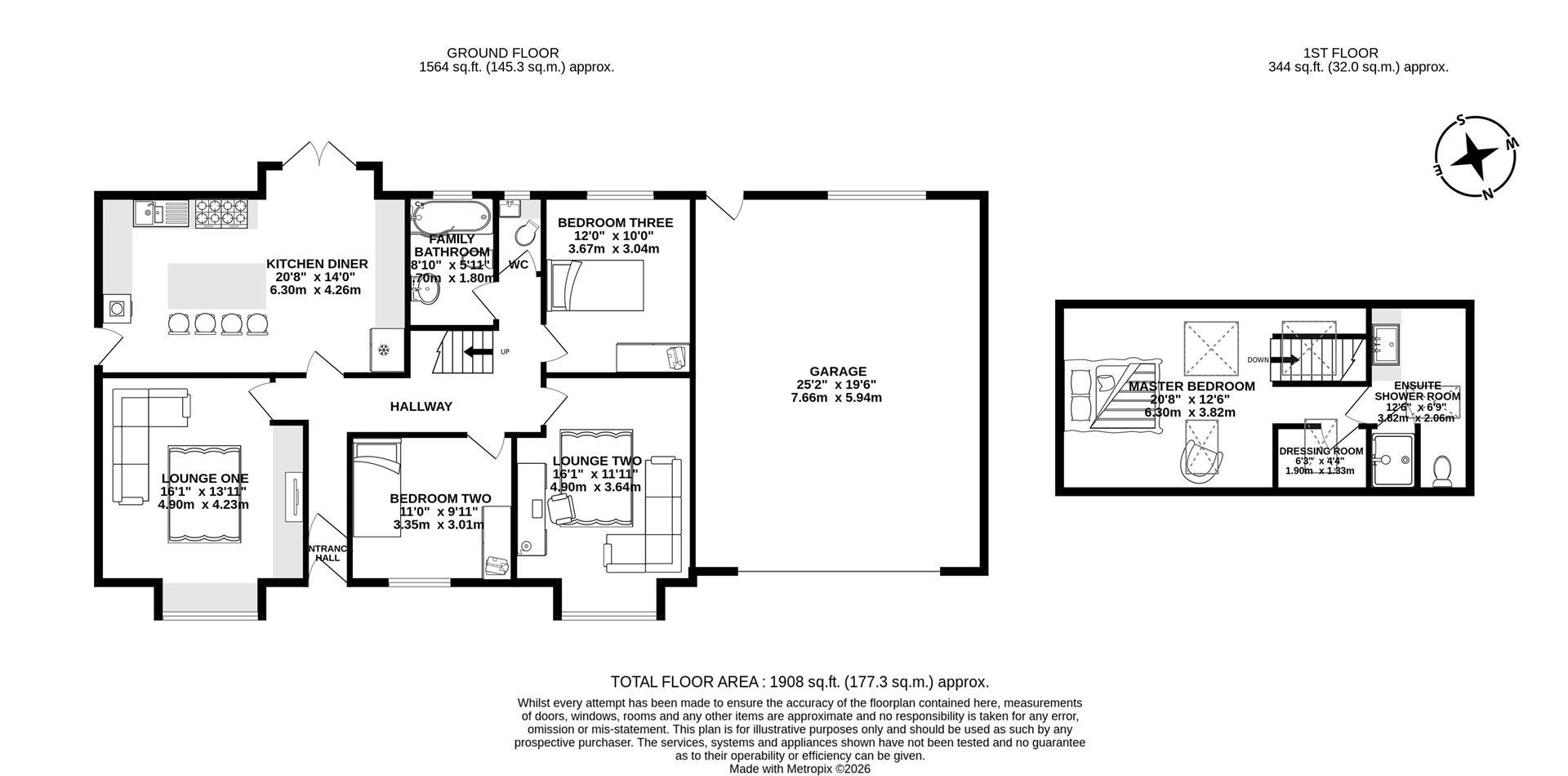 27, St. Andrews Avenue, Preston floorplan