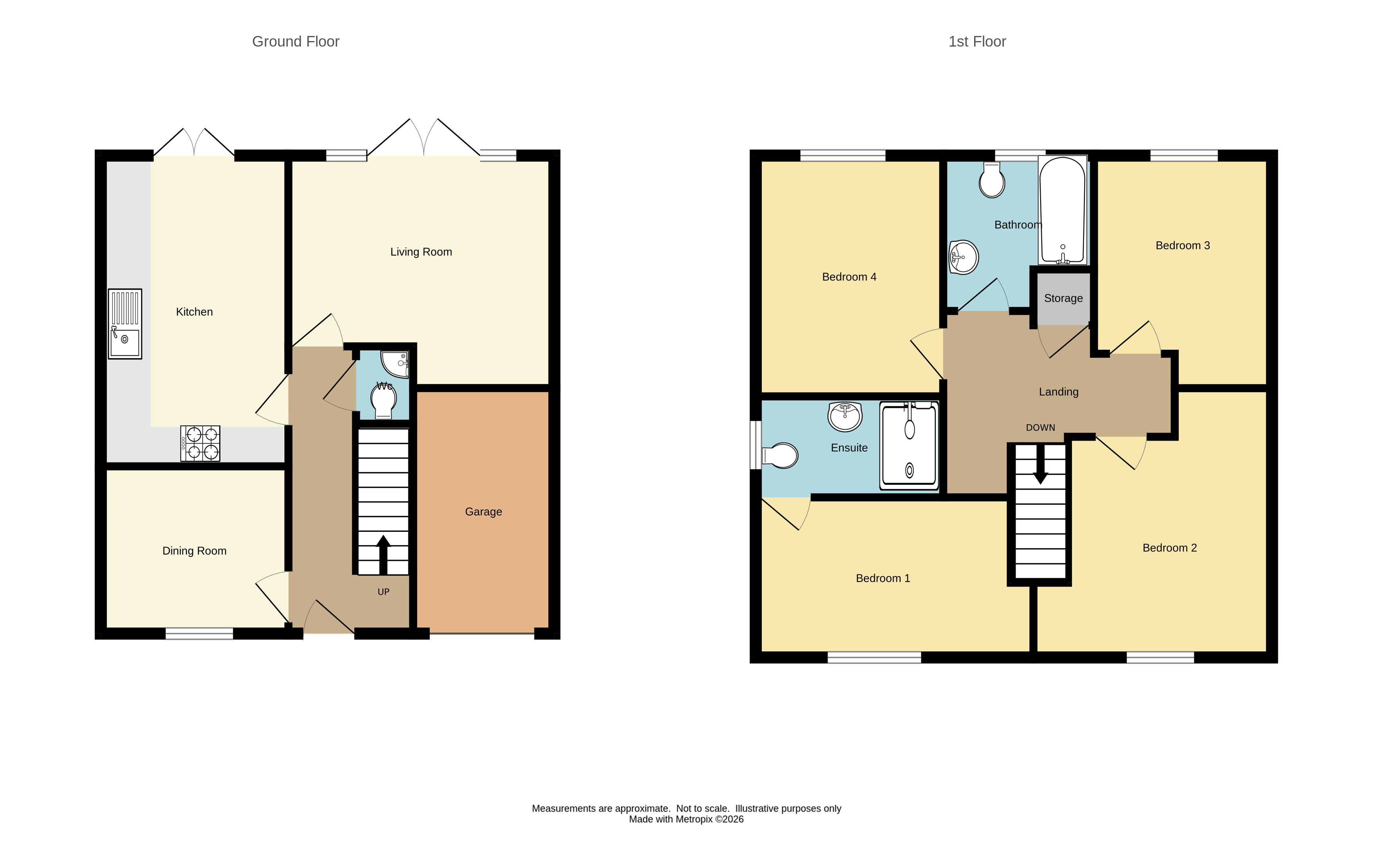 18, Cheshire Close, Coventry floorplan