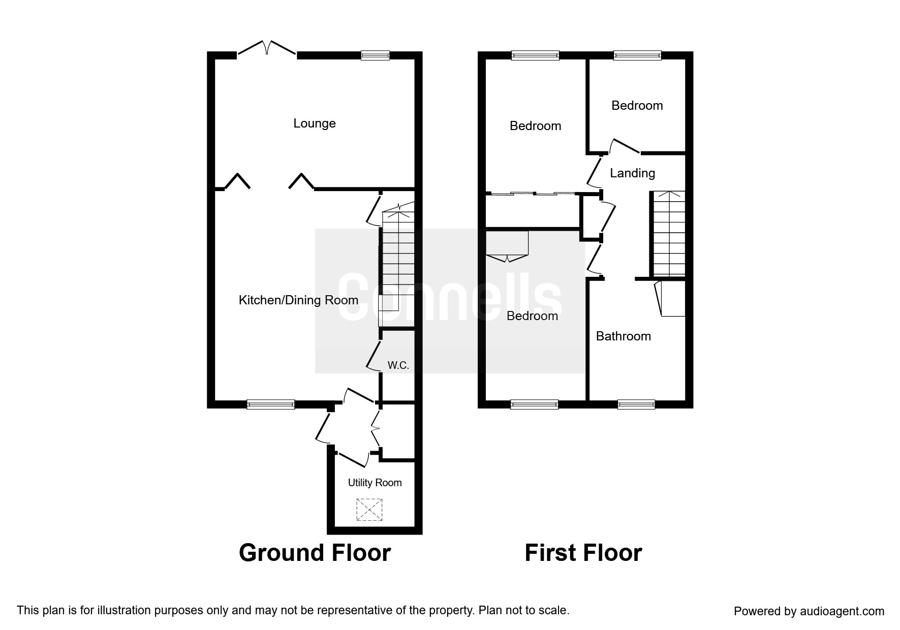 3 Bedrooms Terraced house for sale in Smithergill Court, Heelands, Milton Keynes MK13