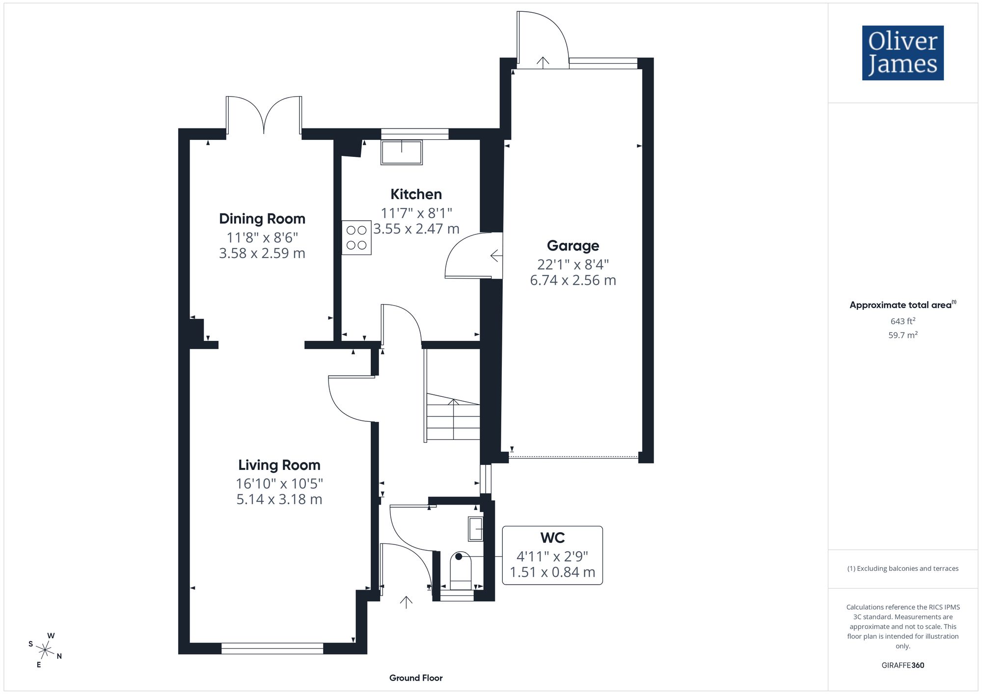 9, Barn Close, Hartford, Huntingdon. floorplan