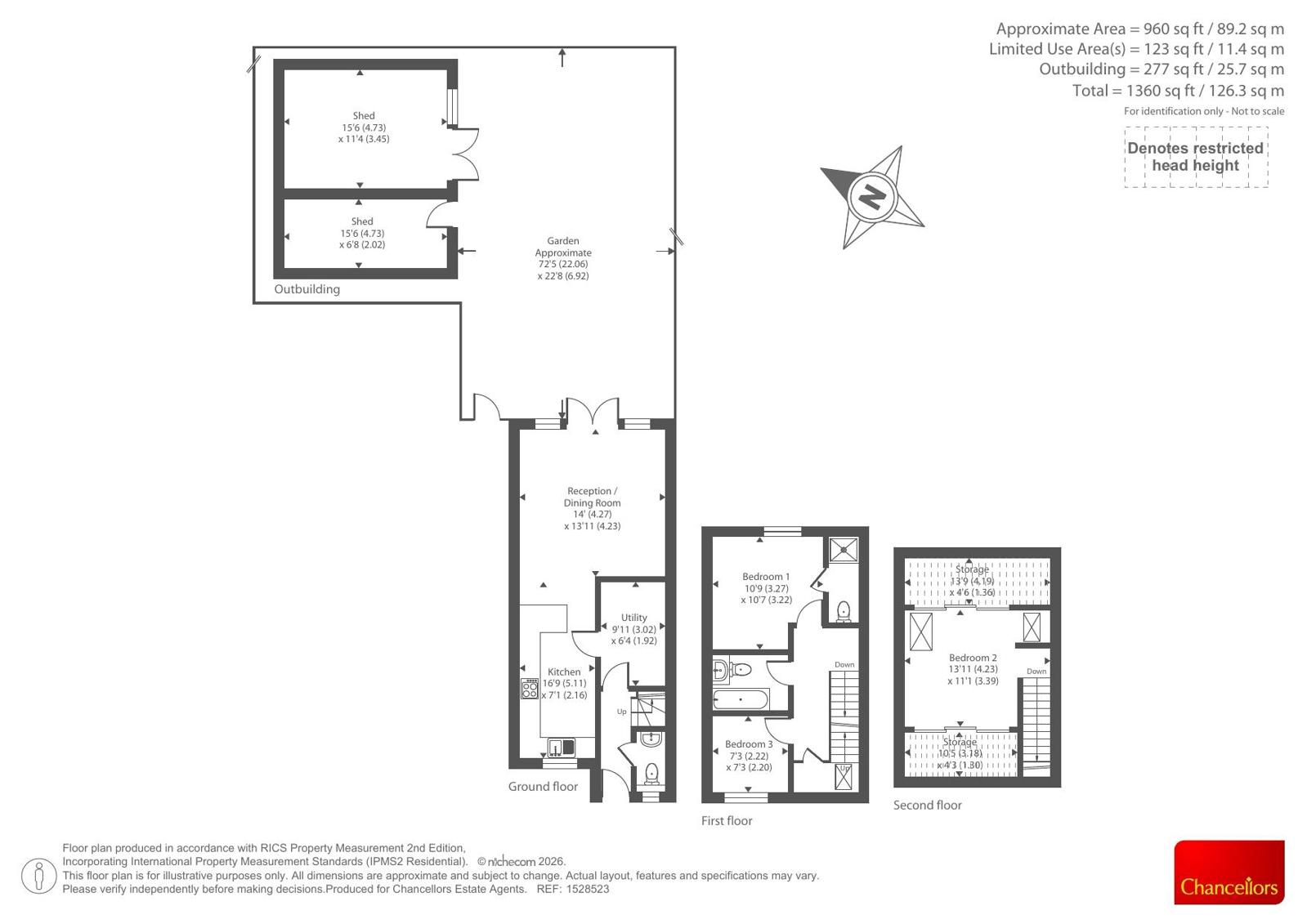 Ravensgrove, 4A, Rock Close, Oxfordshire floorplan