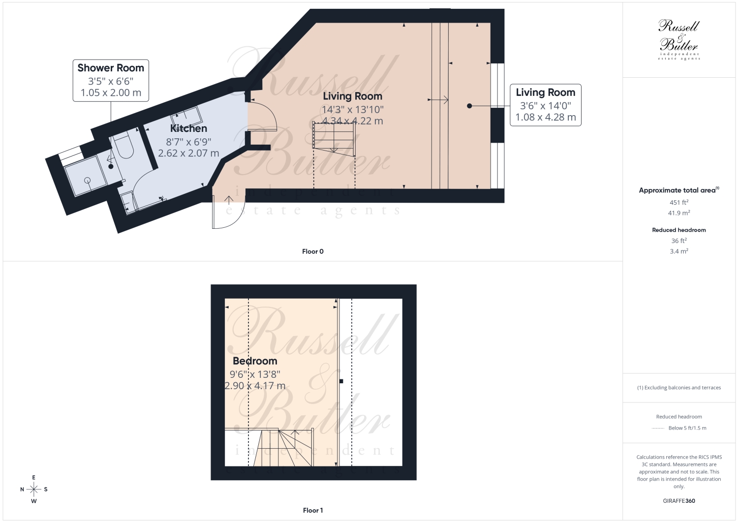 Flat 2, 5 West Street, Buckingham floorplan