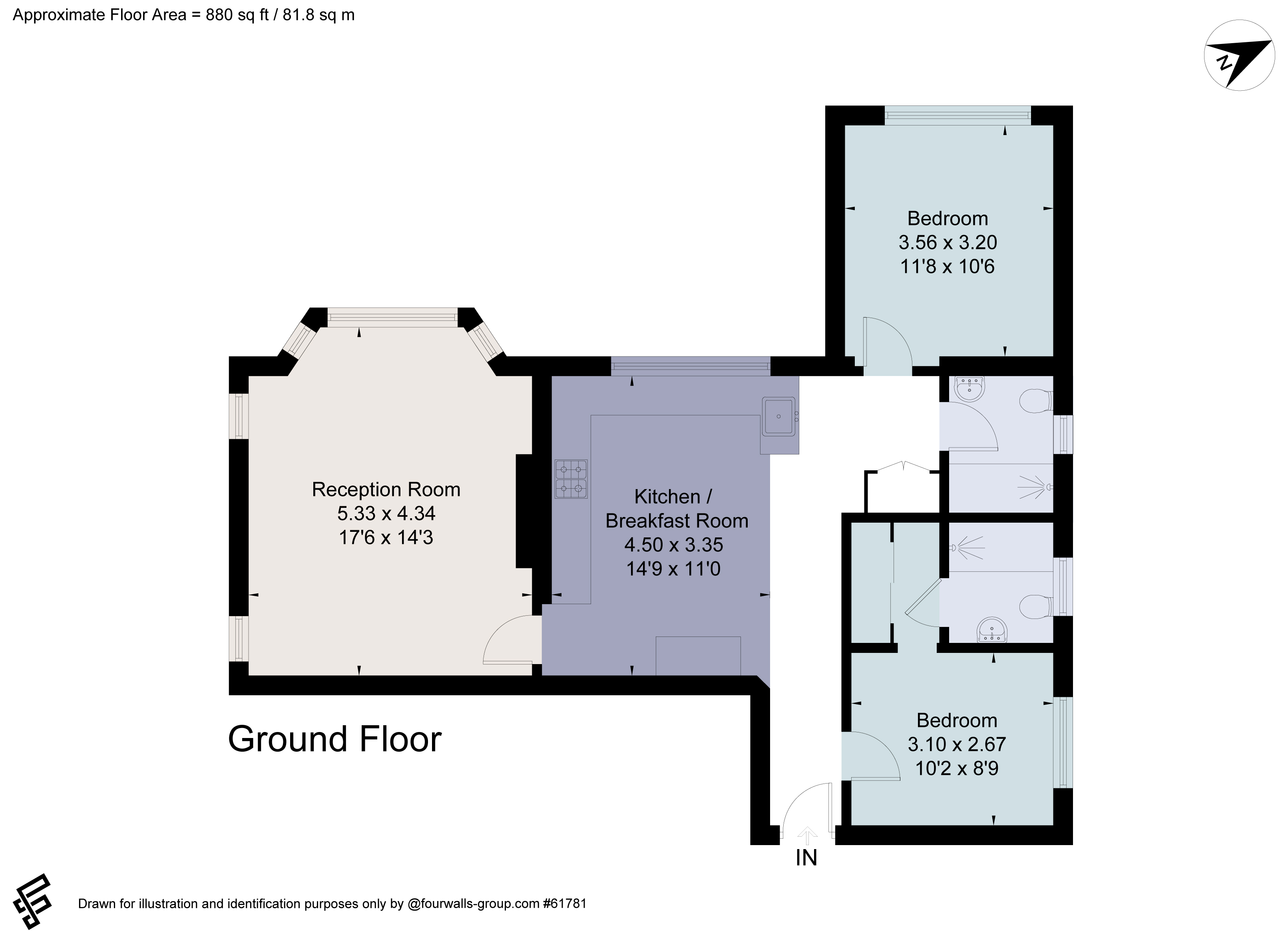 Warwicks Bench Road, Guildford, Surrey GU1, 2 bedroom flat for sale