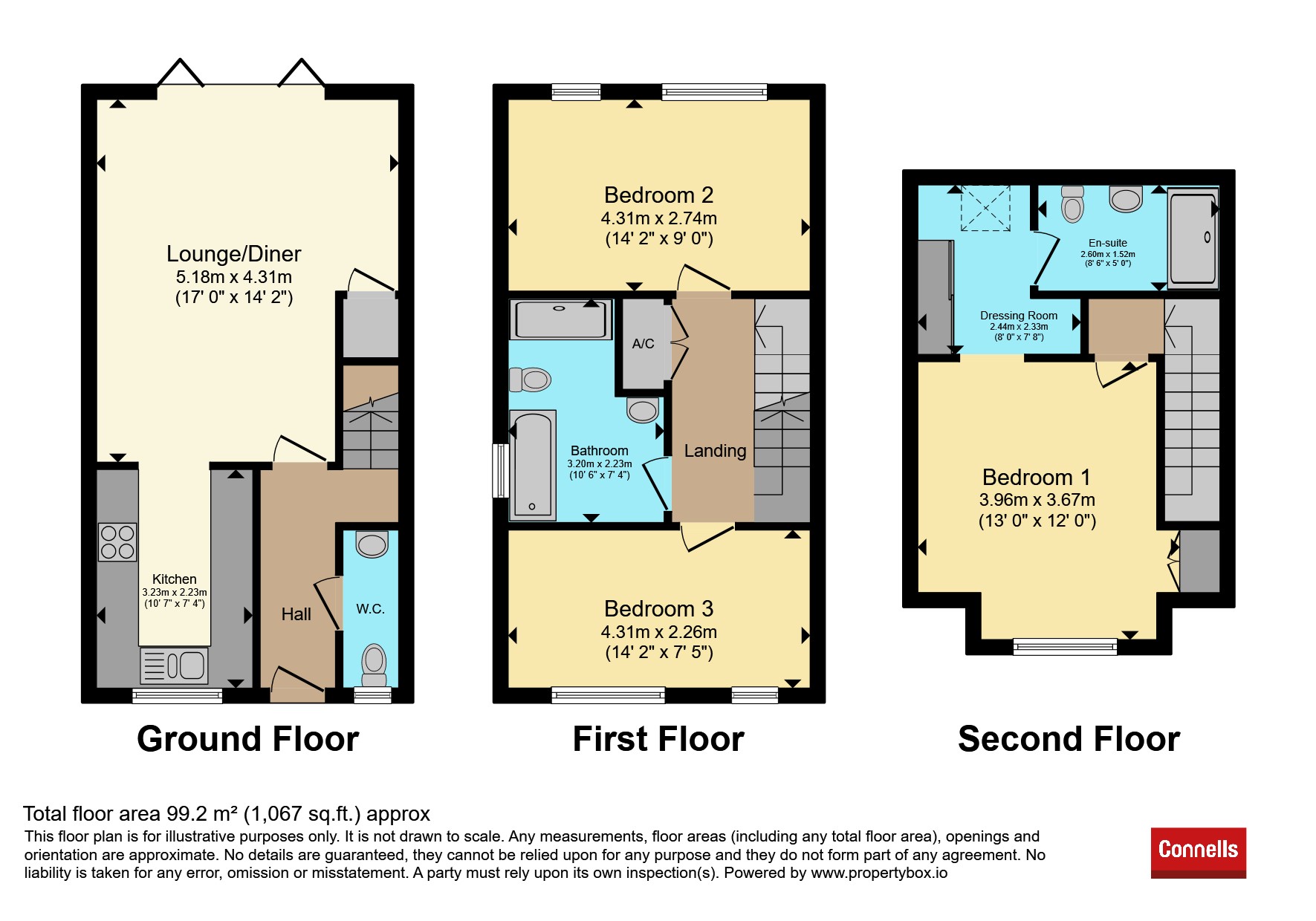 12, Buckwood Road, St. Albans floorplan