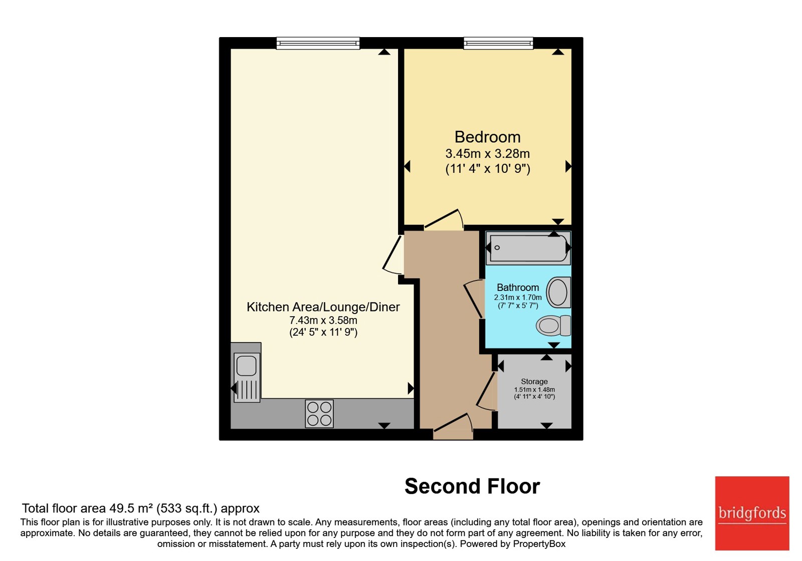Apartment 15 Pennine Court, 39, Belmont Way, Cheshire floorplan