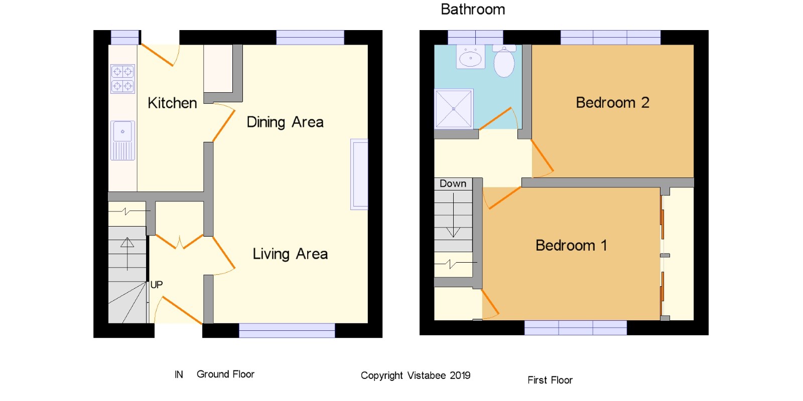 2 Bedrooms Terraced house for sale in Ledi Drive, Bearsden, Glasgow, East Dunbartonshire G61