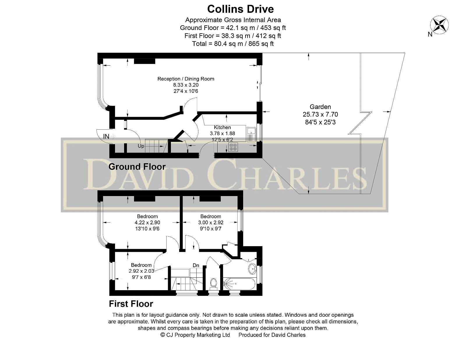 Collins Drive, Eastcote, Ruislip HA4, 3 bedroom semidetached house for