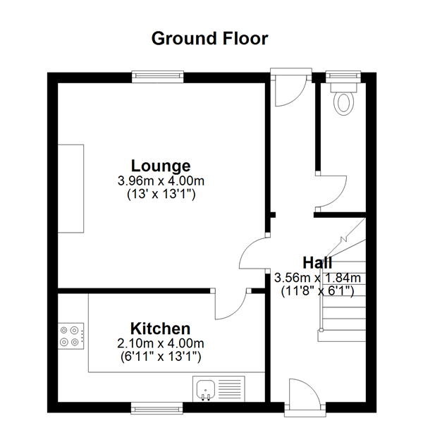 125, Hadrian Road, Newcastle Upon Tyne floorplan
