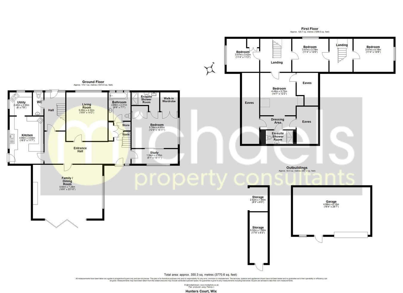 3, Hunters Court, Manningtree floorplan