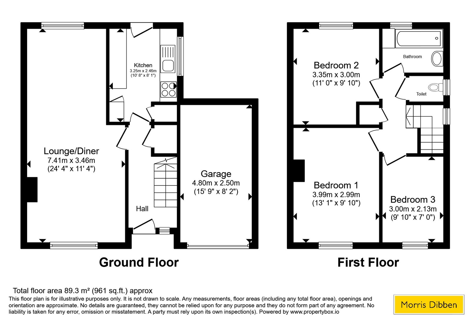 10, Ridgeway Close, Eastleigh floorplan