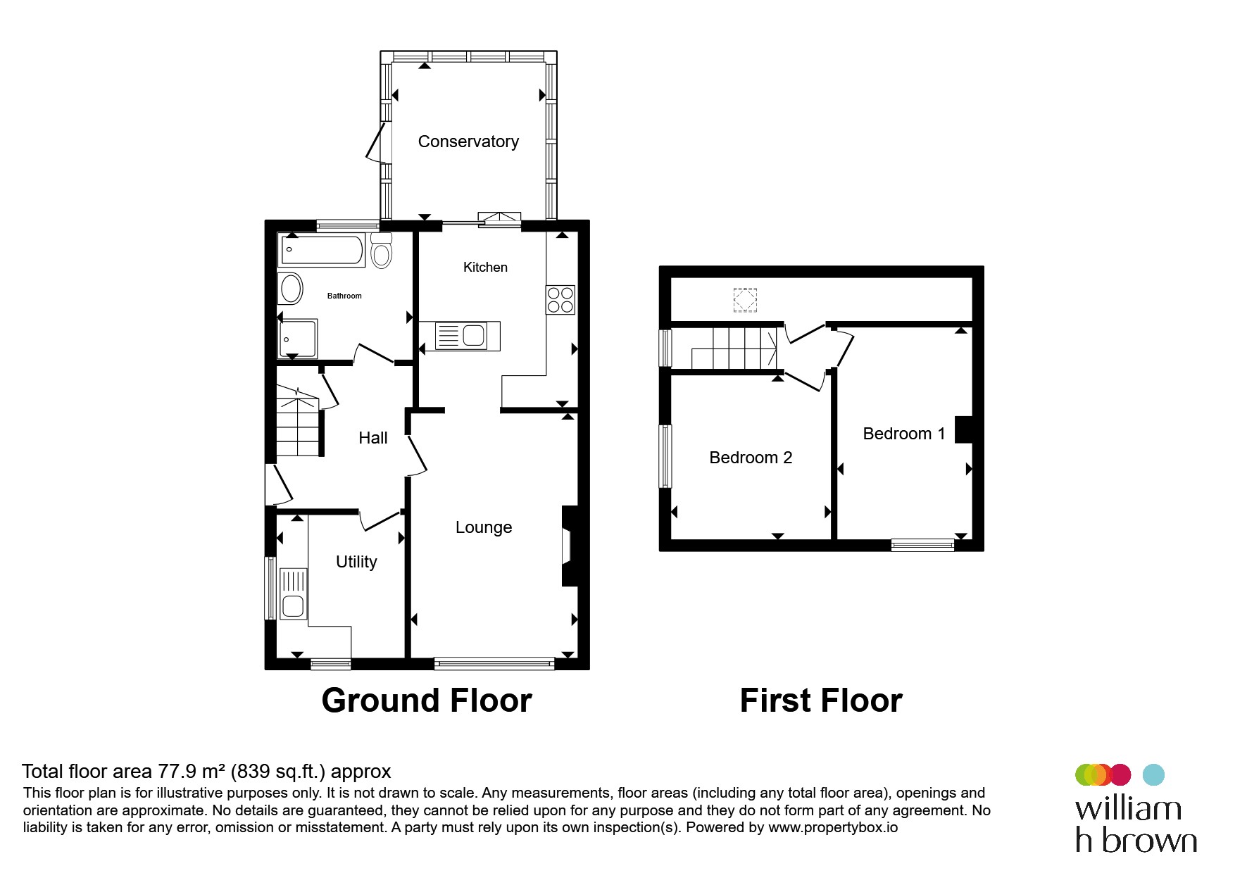 9, Carlton View, Castleford floorplan