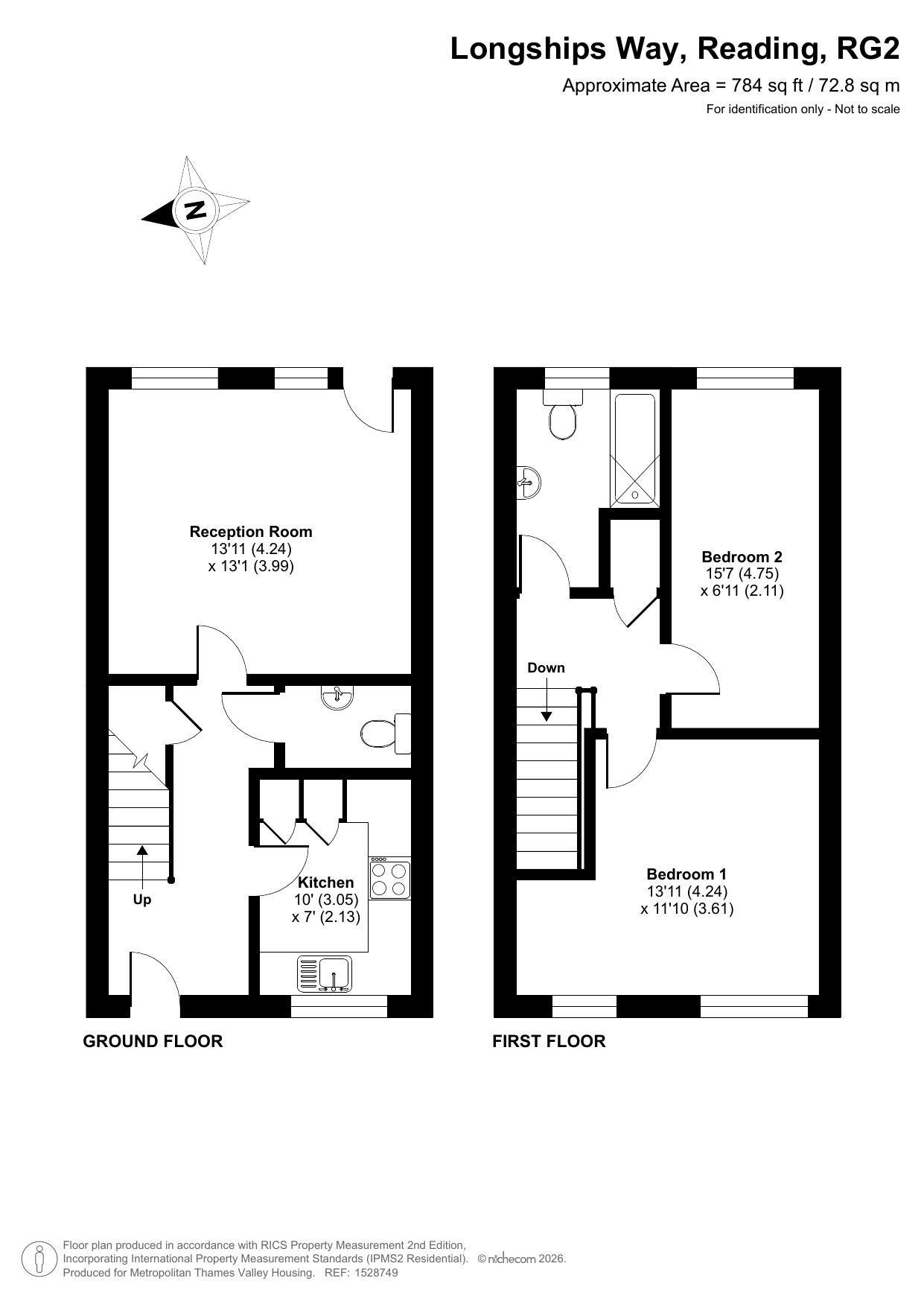 Longships Way, Reading floorplan