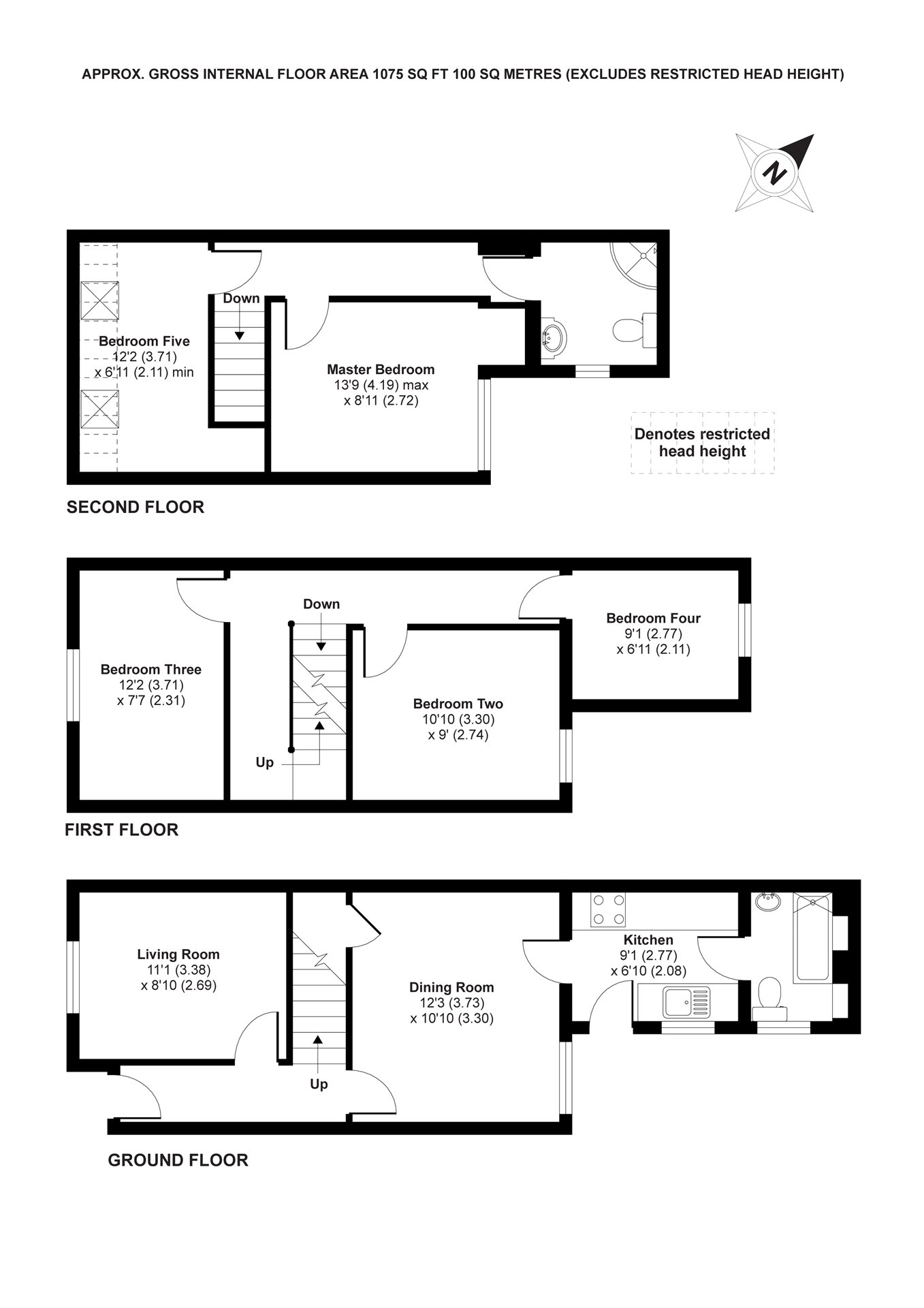 5 Bedrooms Terraced house for sale in Liverpool Road, Reading, Berkshire RG1